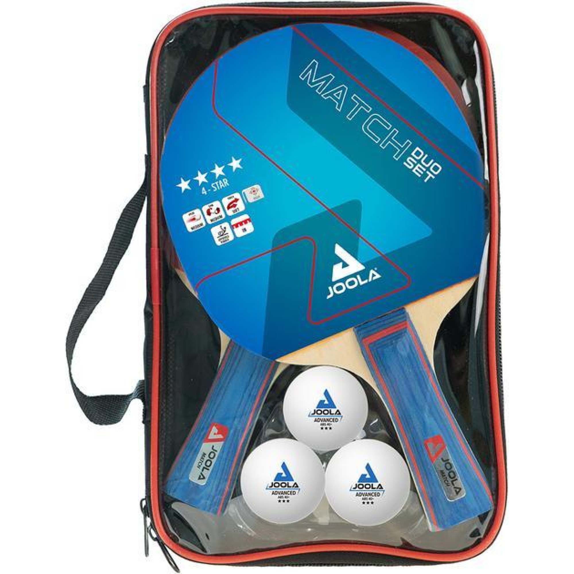 Набор для настольного тенниса Joola Duo 2 Bats 3 Balls (930794) - 1 - Robinzon.ua