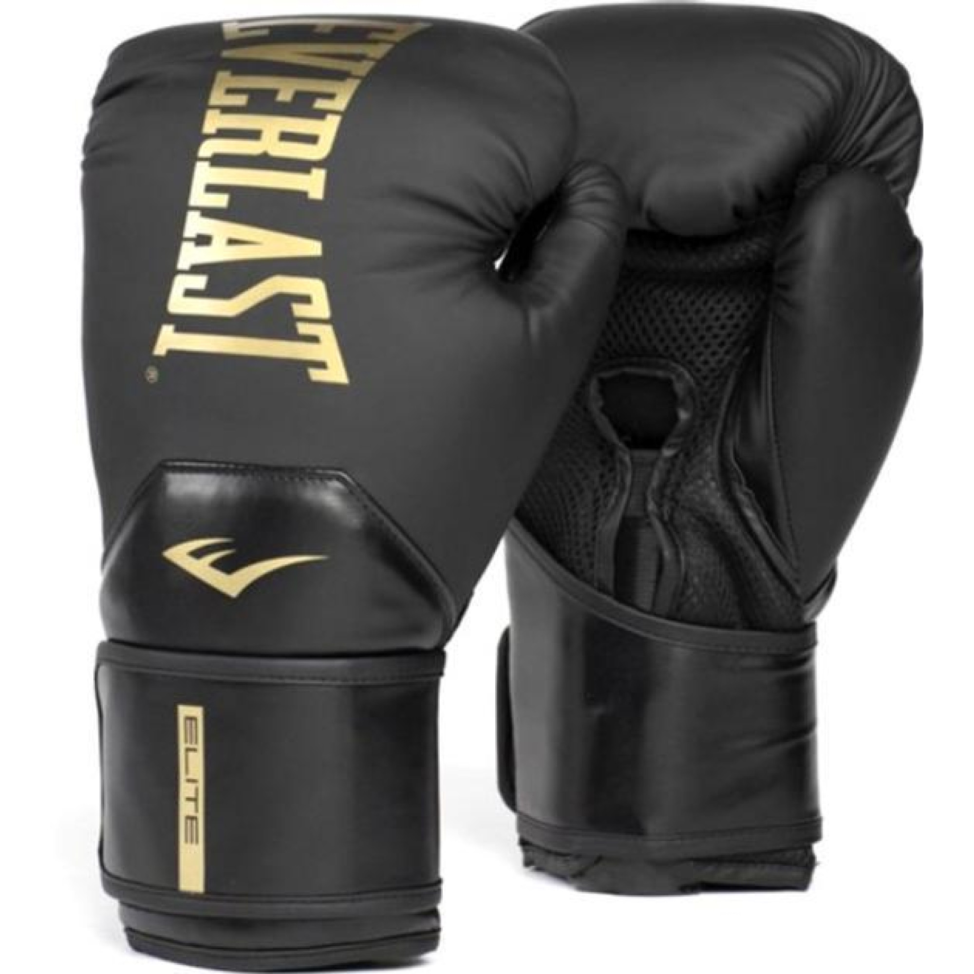 Боксерские перчатки Everlast ELITE 2 BOXING GLOVES черный Уни 12 унций P00003271 - Robinzon.ua