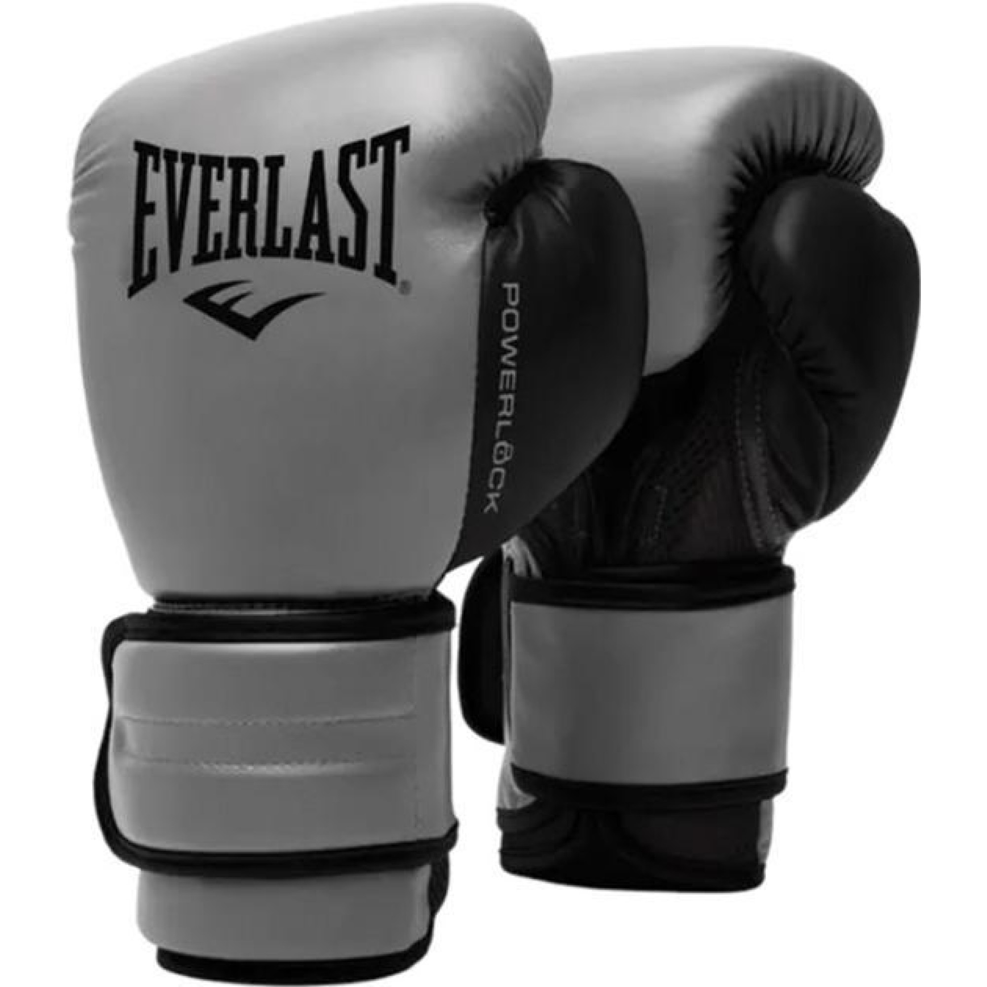 Боксерские перчатки  Everlast POWERLOCK 2R TRAINING GLOVE серый, черный Уни 10 унций P00002304 - 1 - Robinzon.ua
