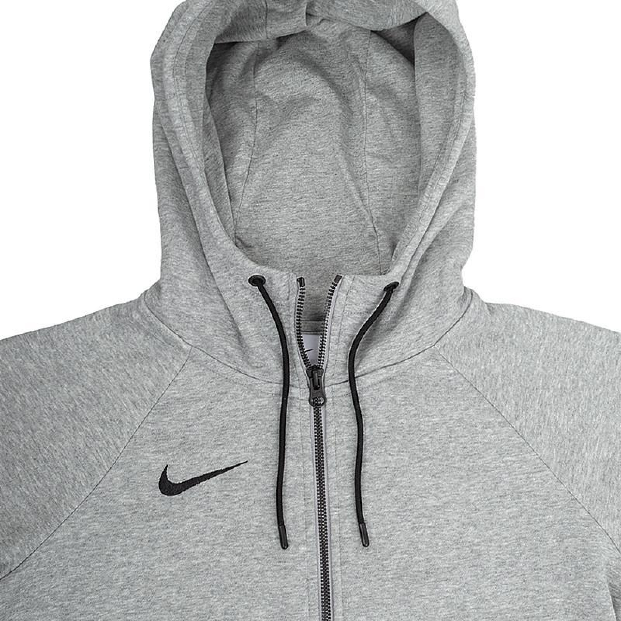 Жіноча Толстовка Nike FLC PARK20 FZ HOODIE Сірий L (7dCW6955-063 L) - 2 - Robinzon.ua