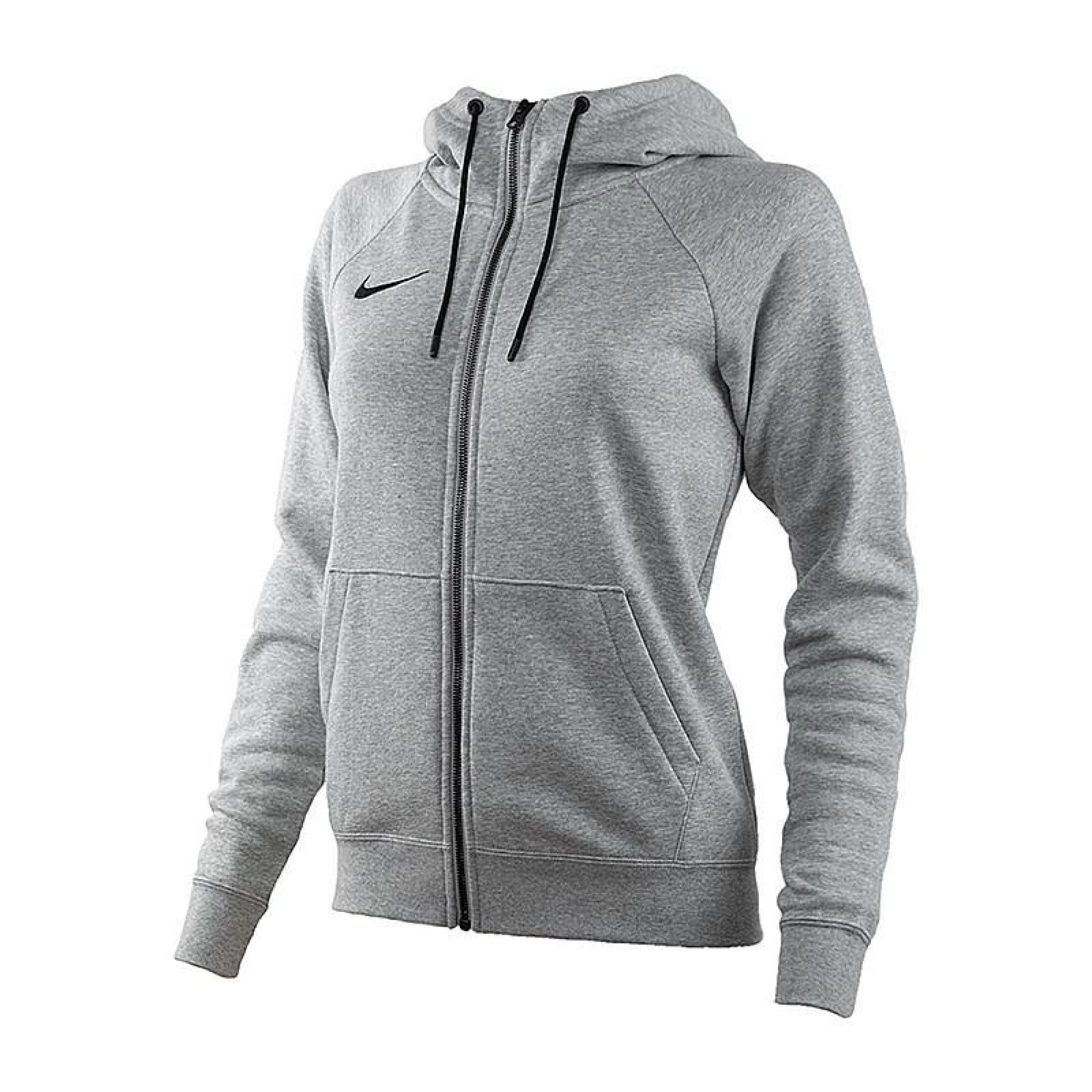 Жіноча Толстовка Nike FLC PARK20 FZ HOODIE Сірий L (7dCW6955-063 L) - Robinzon.ua