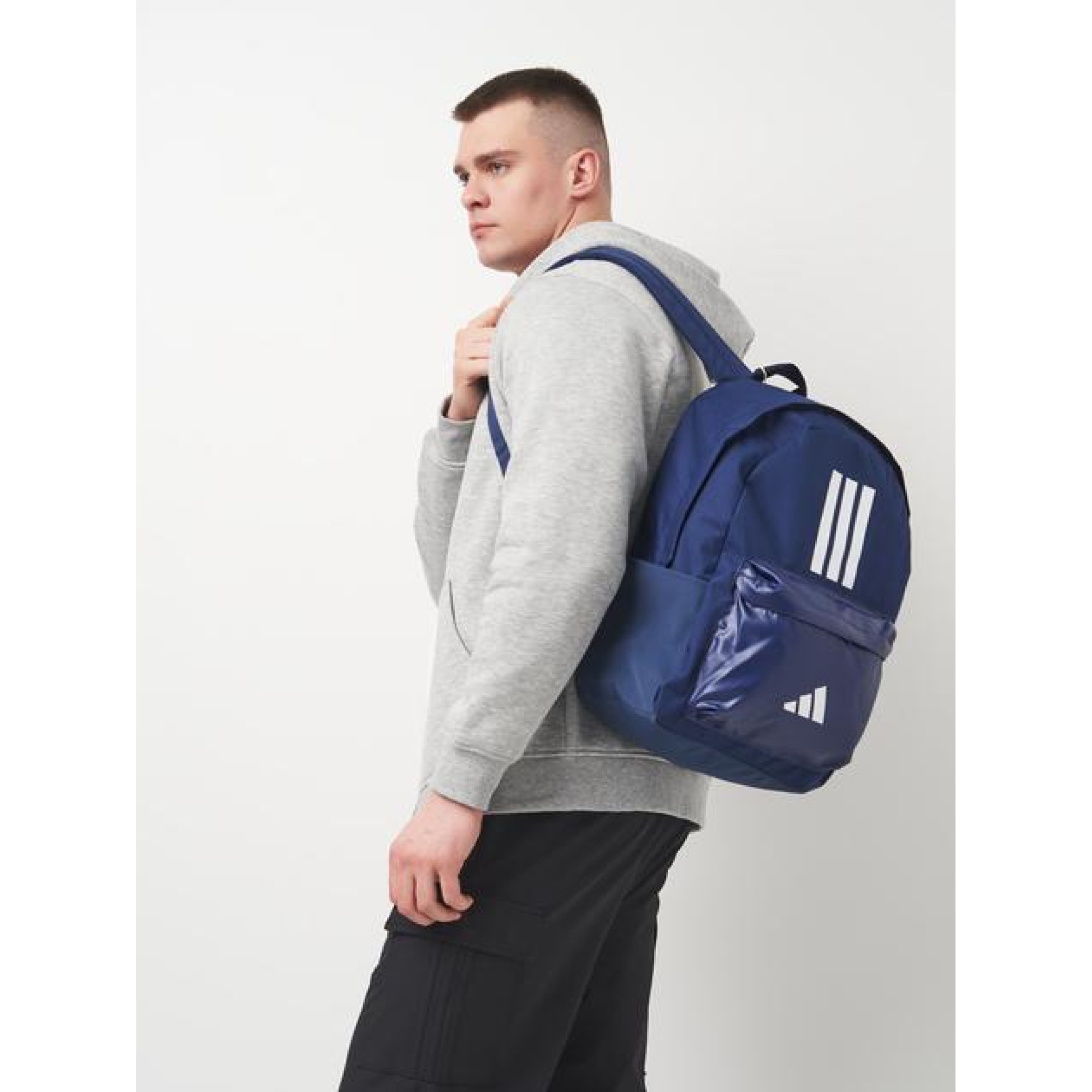 Рюкзак   Adidas CLSC BARS 3S 27,5L темно-синій, білий Уні 15х31х44 см IS7041 - 2 - Robinzon.ua