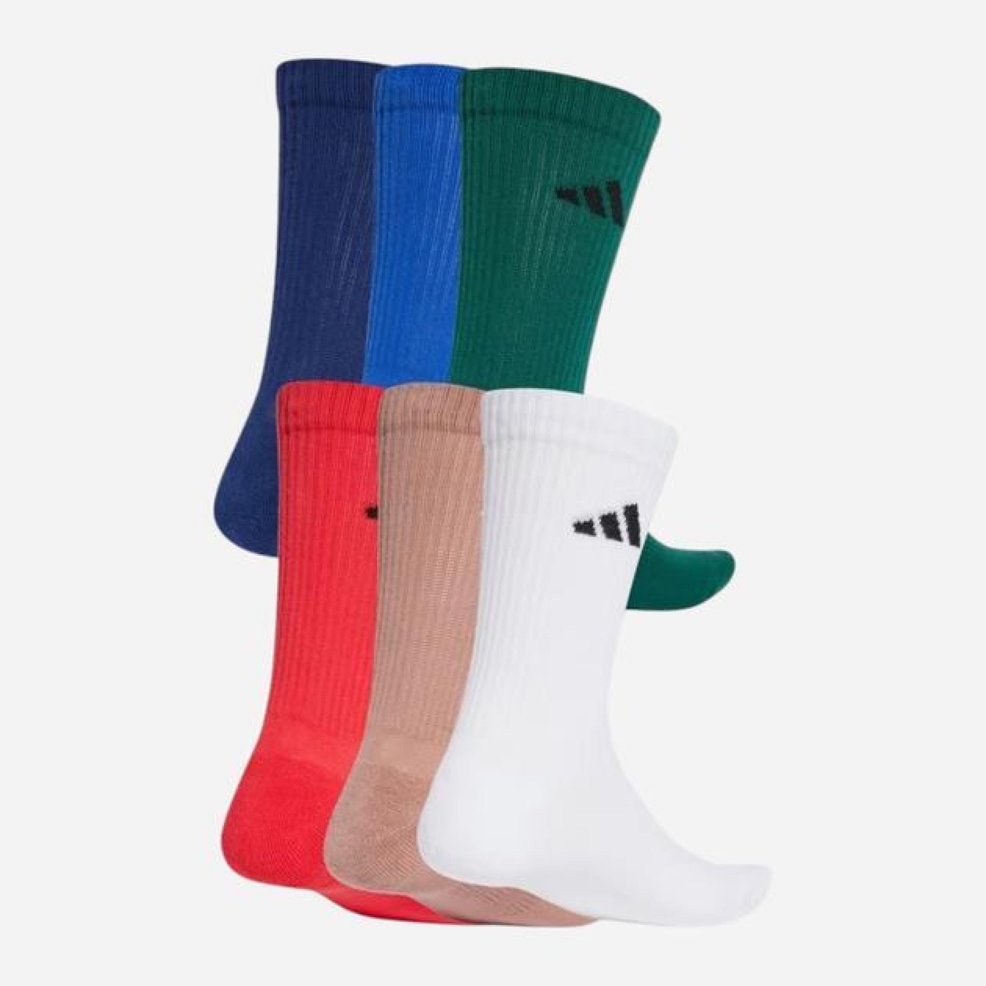 Носки Adidas CUSHIONED CREW SOCKS 6P мультиколор Уни L (43-45) JP1717 L (43-45) - 1 - Robinzon.ua