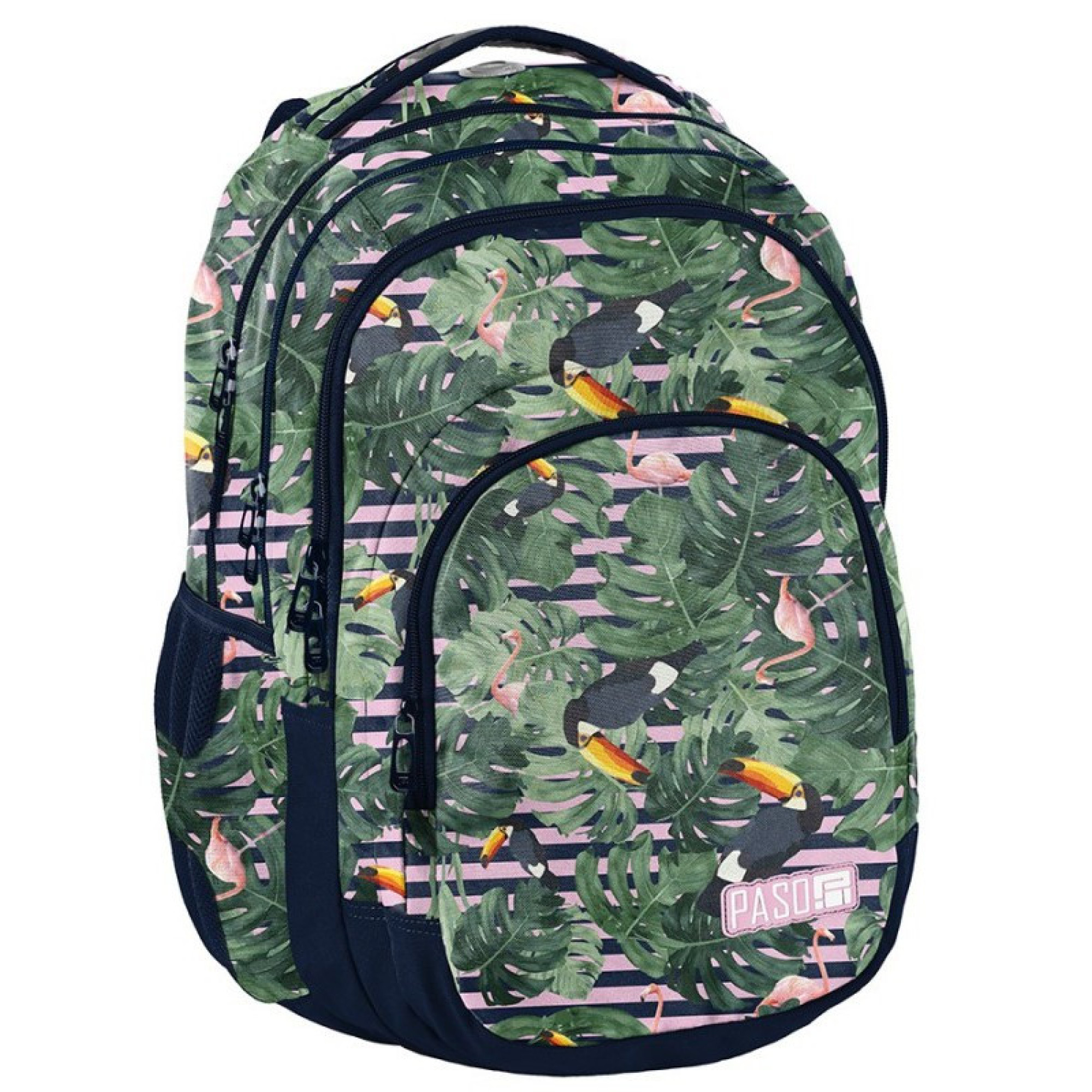 Різнобарвний жіночий рюкзак Paso, Польща 30L PPMS19-2706 - Robinzon.ua