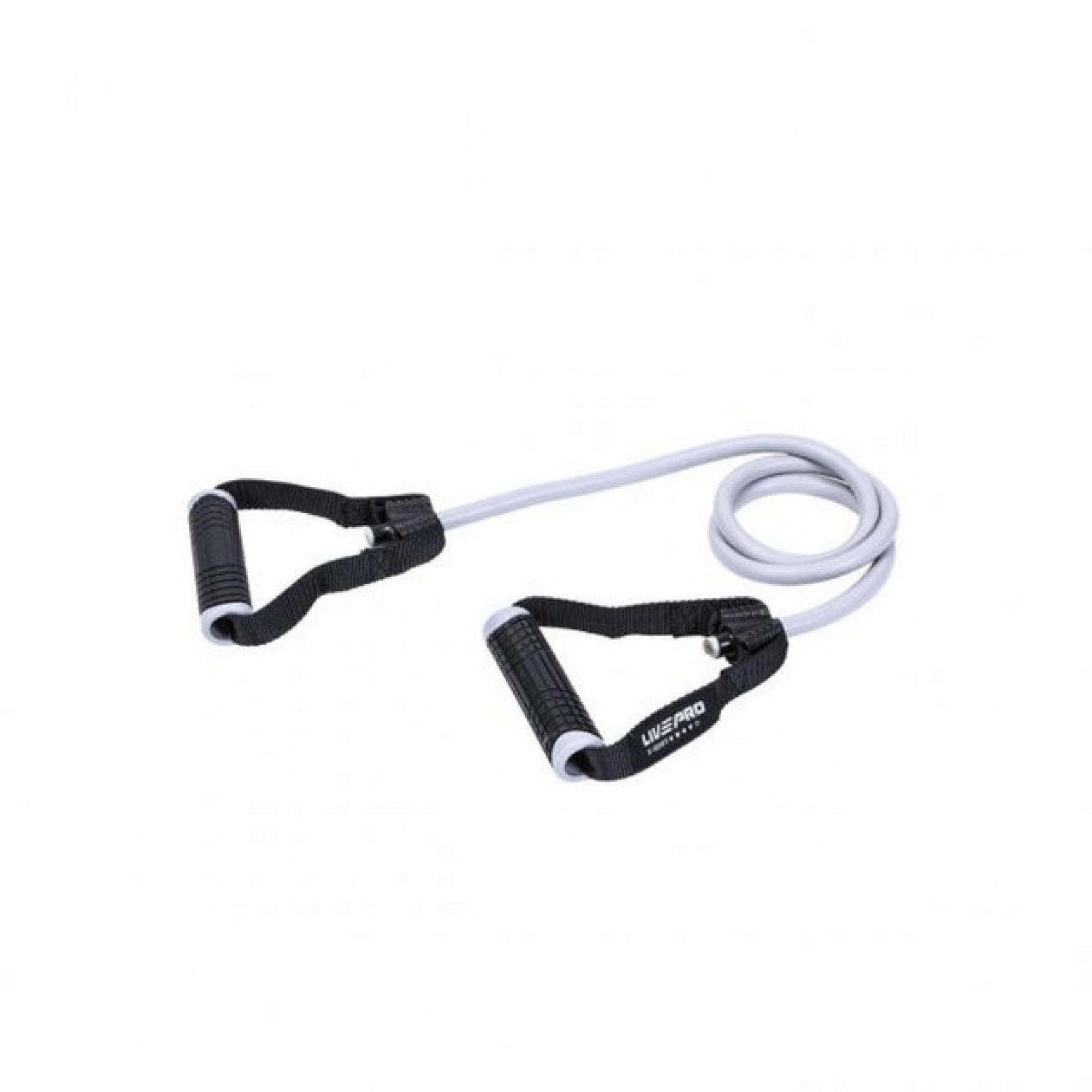 Еспандер трубчастий LivePro TONING TUBE PRO чорний, сірий 6х13х1200мм LP8405-XH - 5 - Robinzon.ua