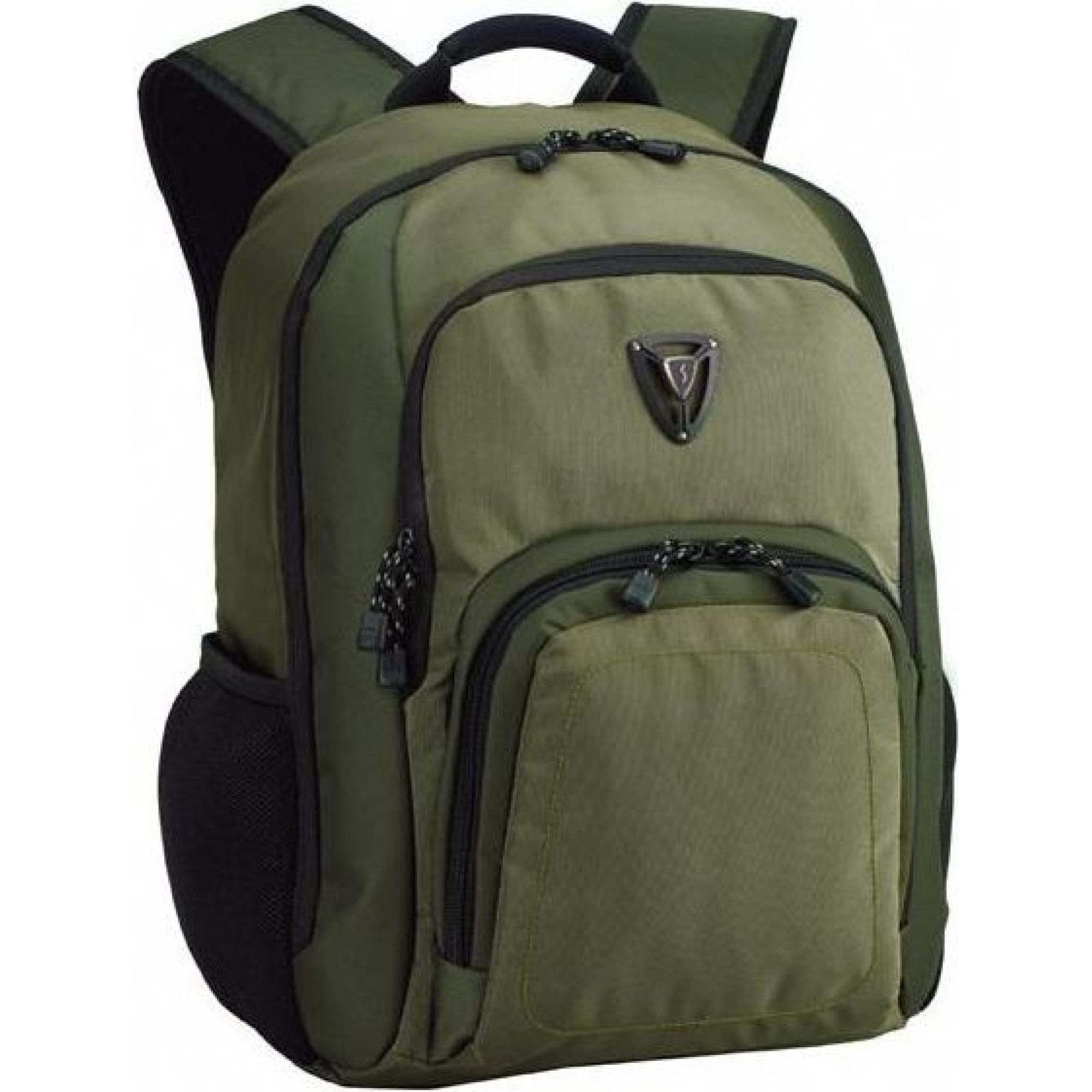 Городской рюкзак с отделом для ноутбука 15,6" Sumdex PON-394TY хаки + дождевик - 1 - Robinzon.ua