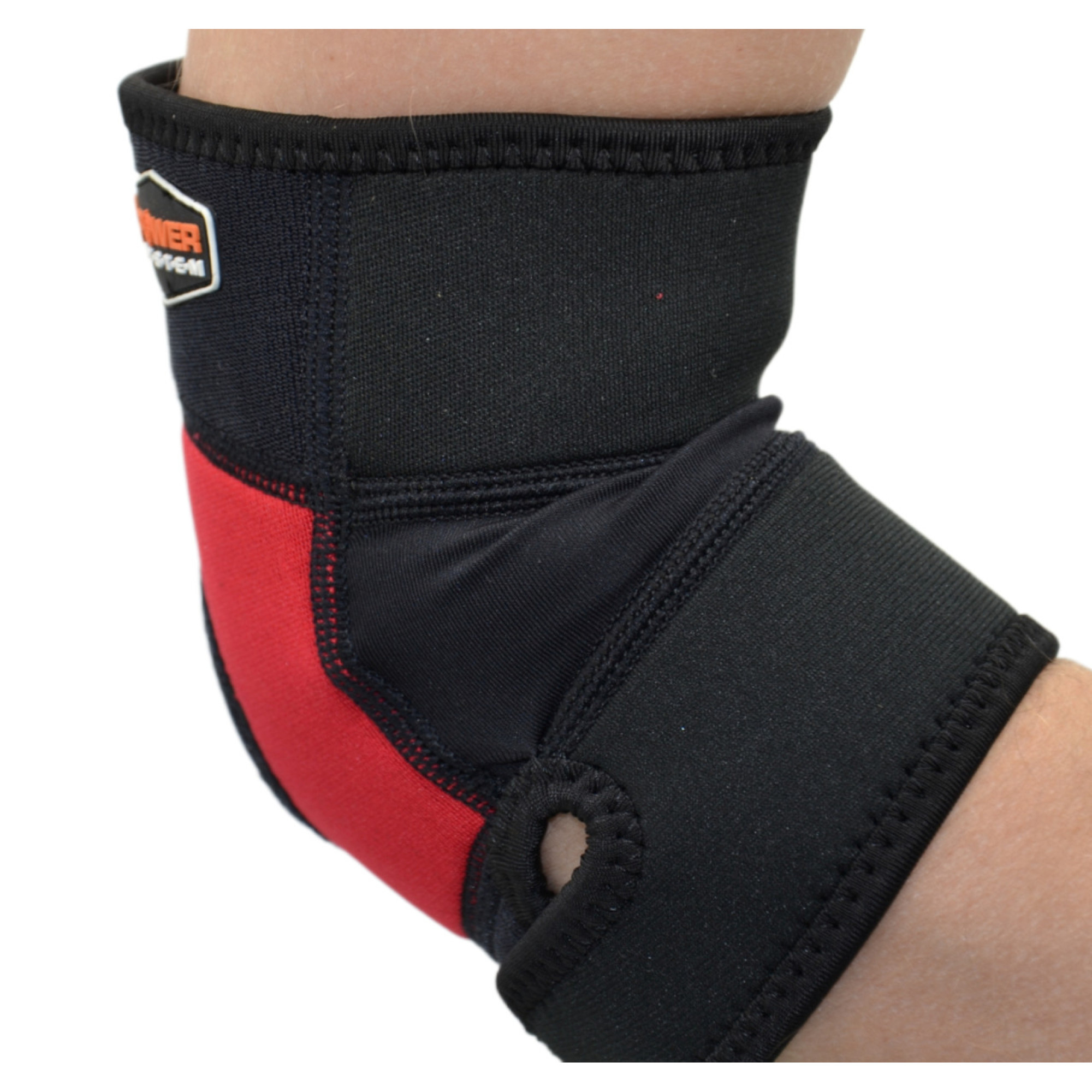 Бандаж на лікоть Power System PS-6011 Neo Eibow Support Black/Red (1шт.) M - 5 - Robinzon.ua
