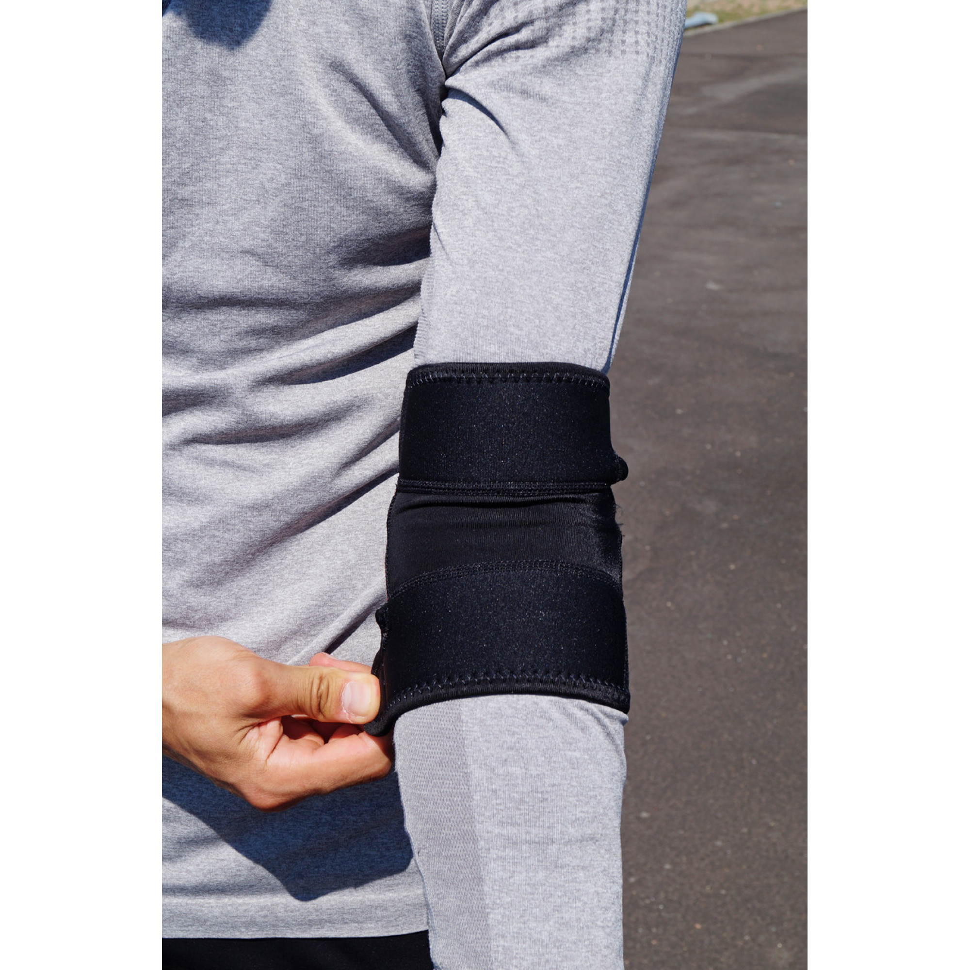 Бандаж на лікоть Power System PS-6011 Neo Eibow Support Black/Red (1шт.) M - 6 - Robinzon.ua