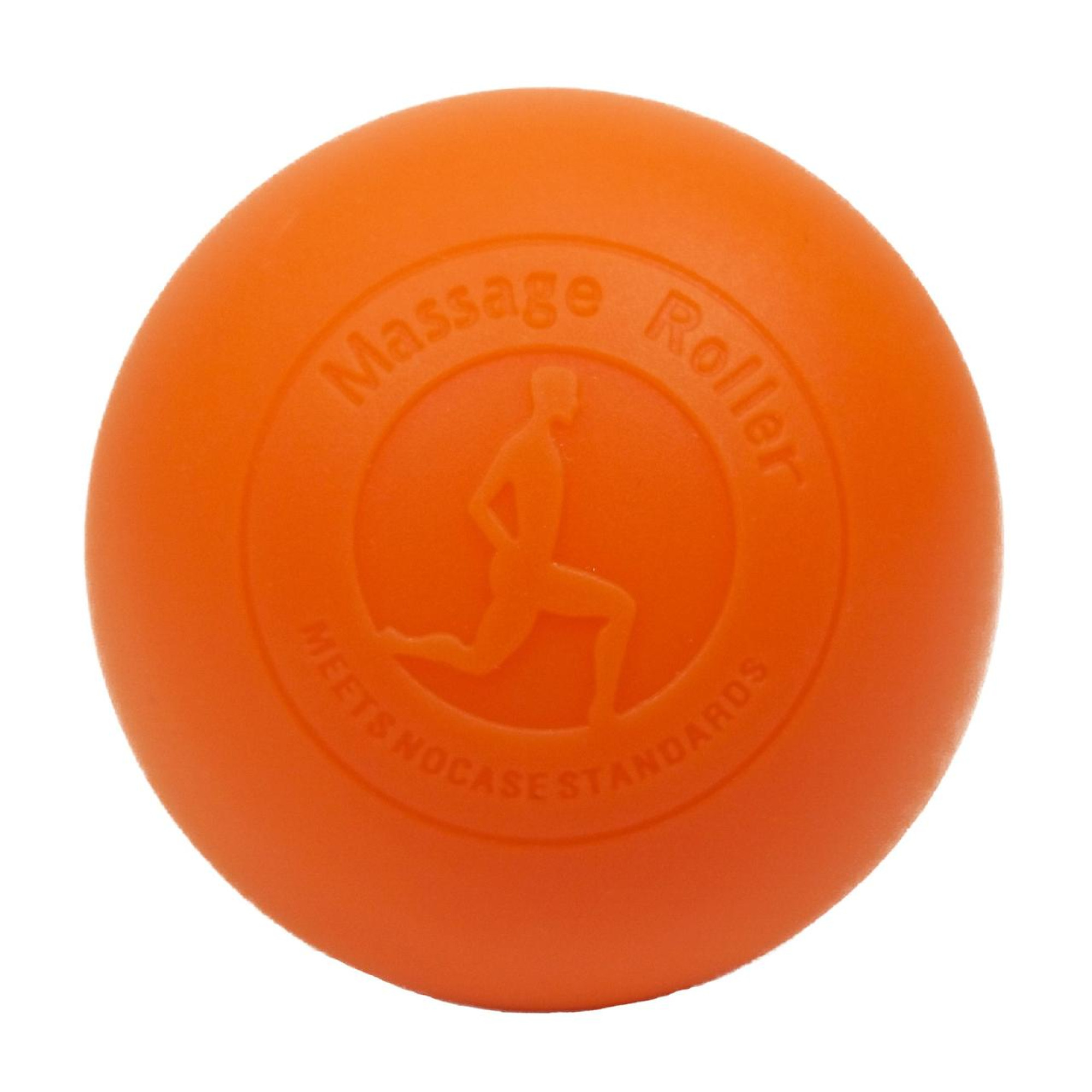 Масажний м'ячик EasyFit каучук 6.5 см помаранчевий - Robinzon.ua