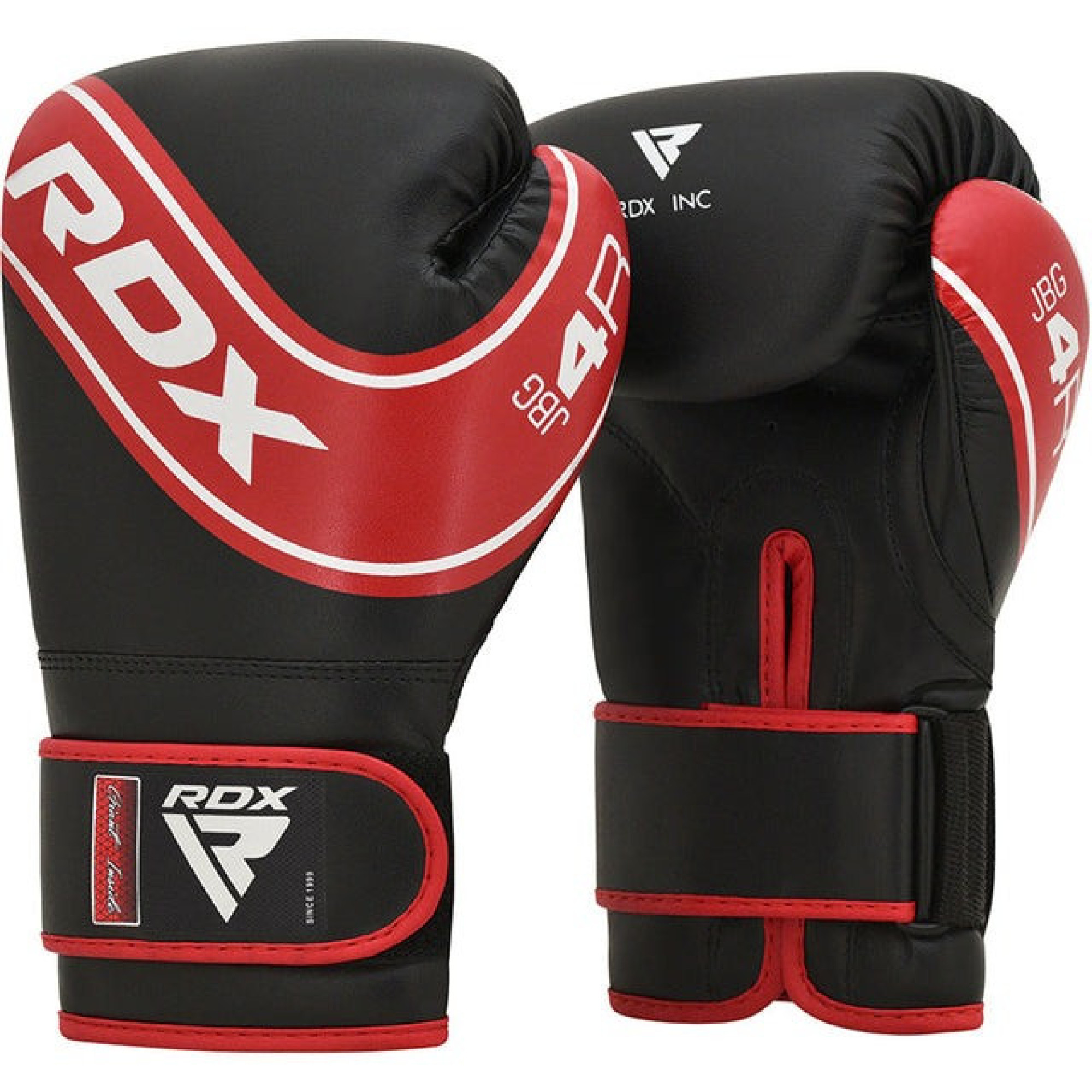 Боксерські рукавиці RDX 4B Robo Kids Red/Black 6 унцій (капа в комплекті) - 1 - Robinzon.ua