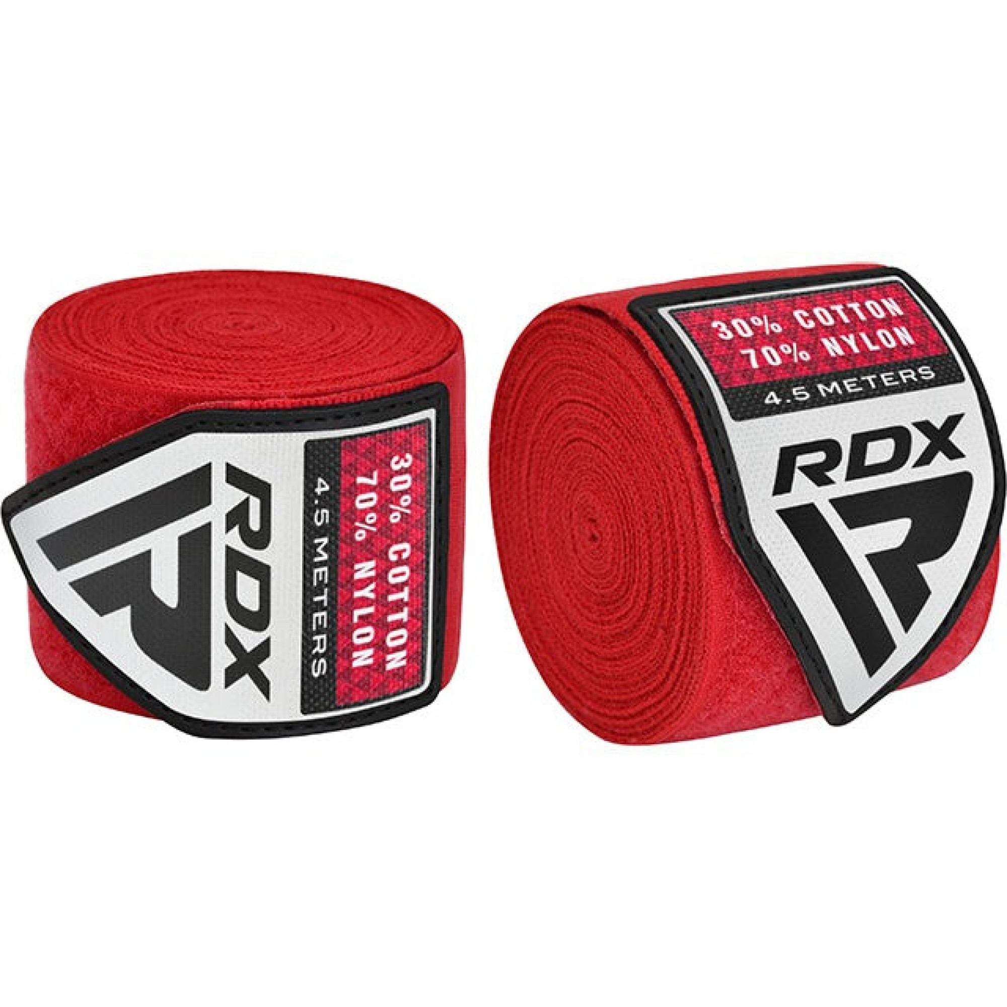 Бинти для боксу RDX WX Professional Boxing Hand Wraps Red (4.5м.) - 5 - Robinzon.ua