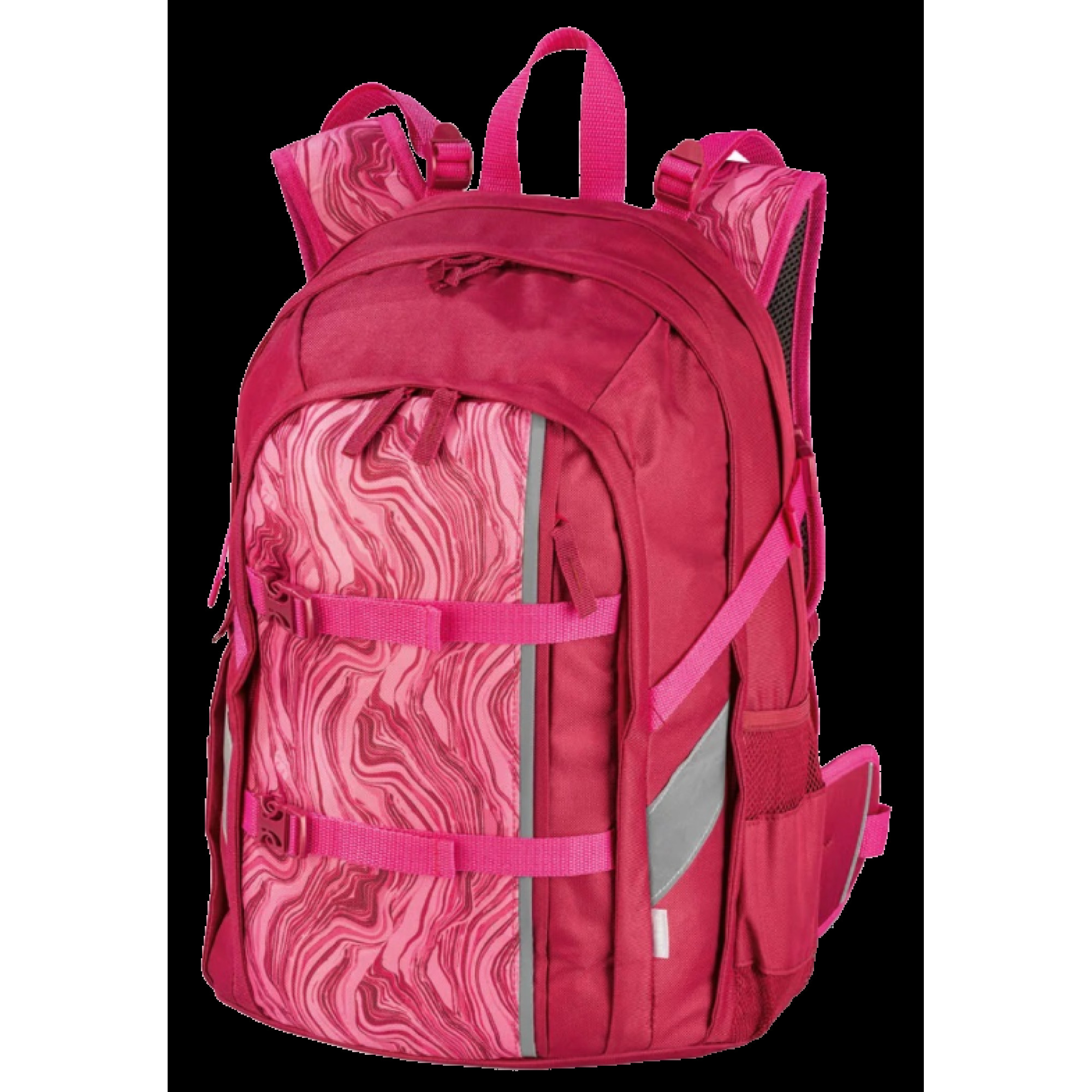 Жіночий рюкзак з посиленою спинкою 22L Topmove малиновий - Robinzon.ua