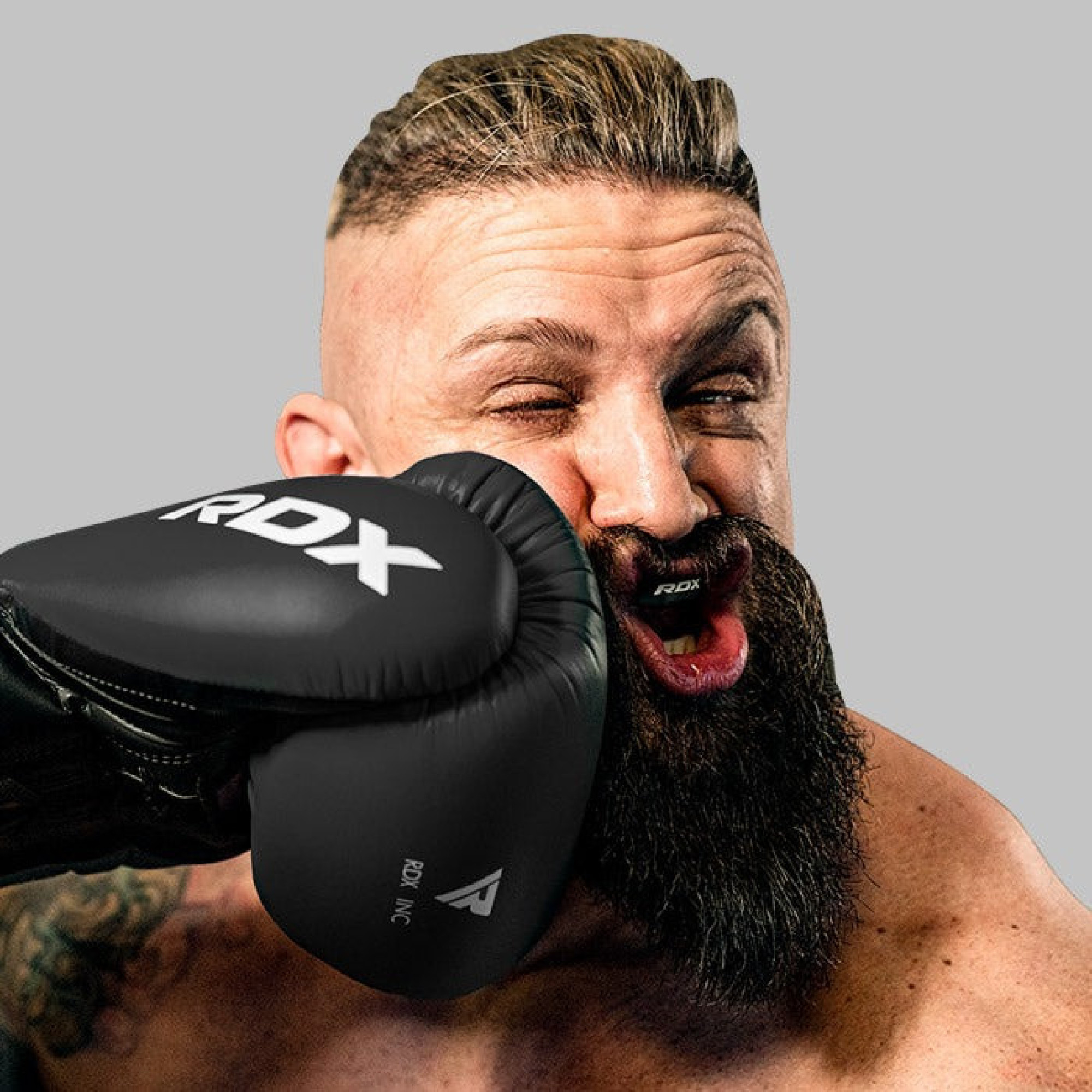 Капа RDX 3w доросла (вік 12+) Black/Blue - 3 - Robinzon.ua