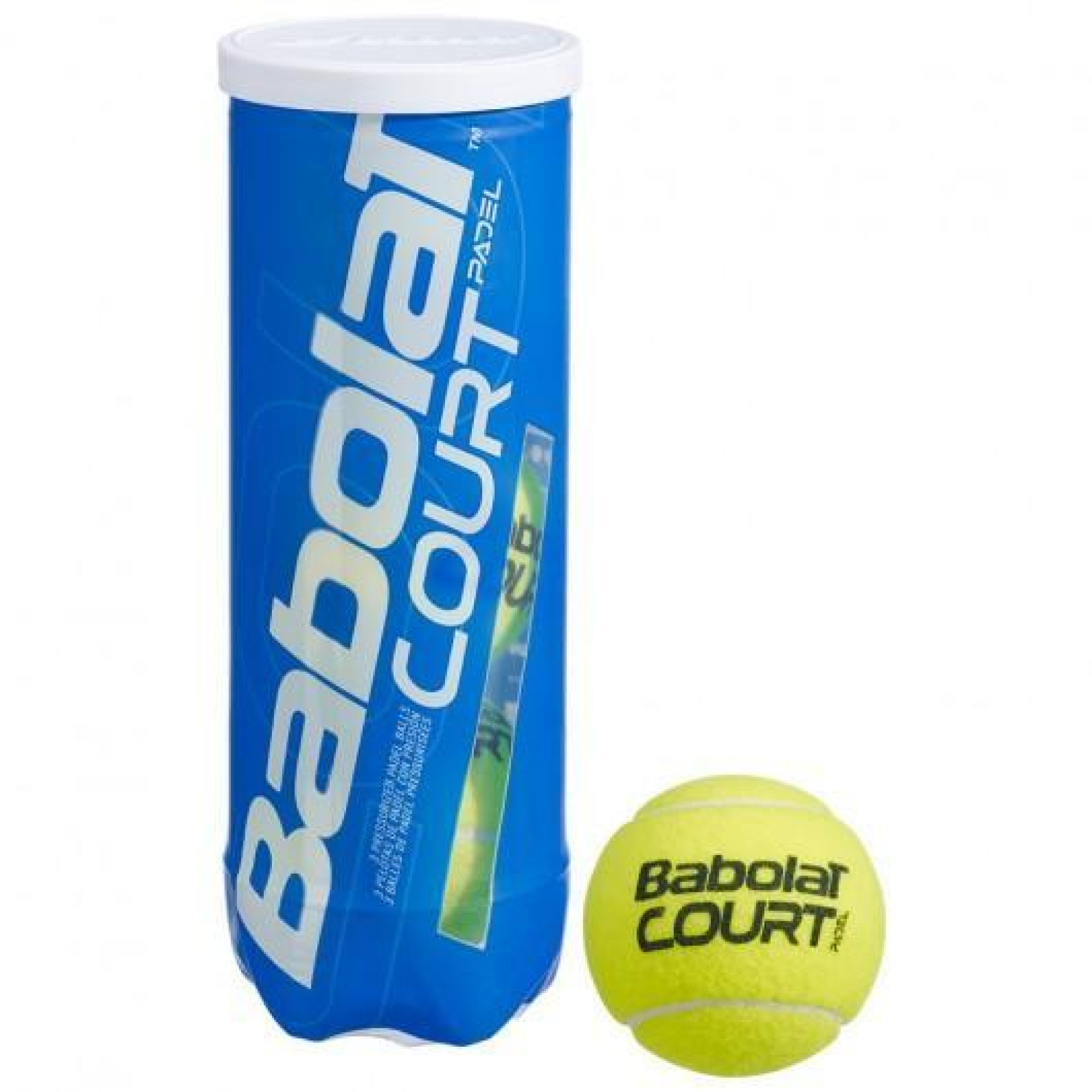 М'ячі для тенісу Babolat COURT PADEL 3 balls 501098-113 - Robinzon.ua
