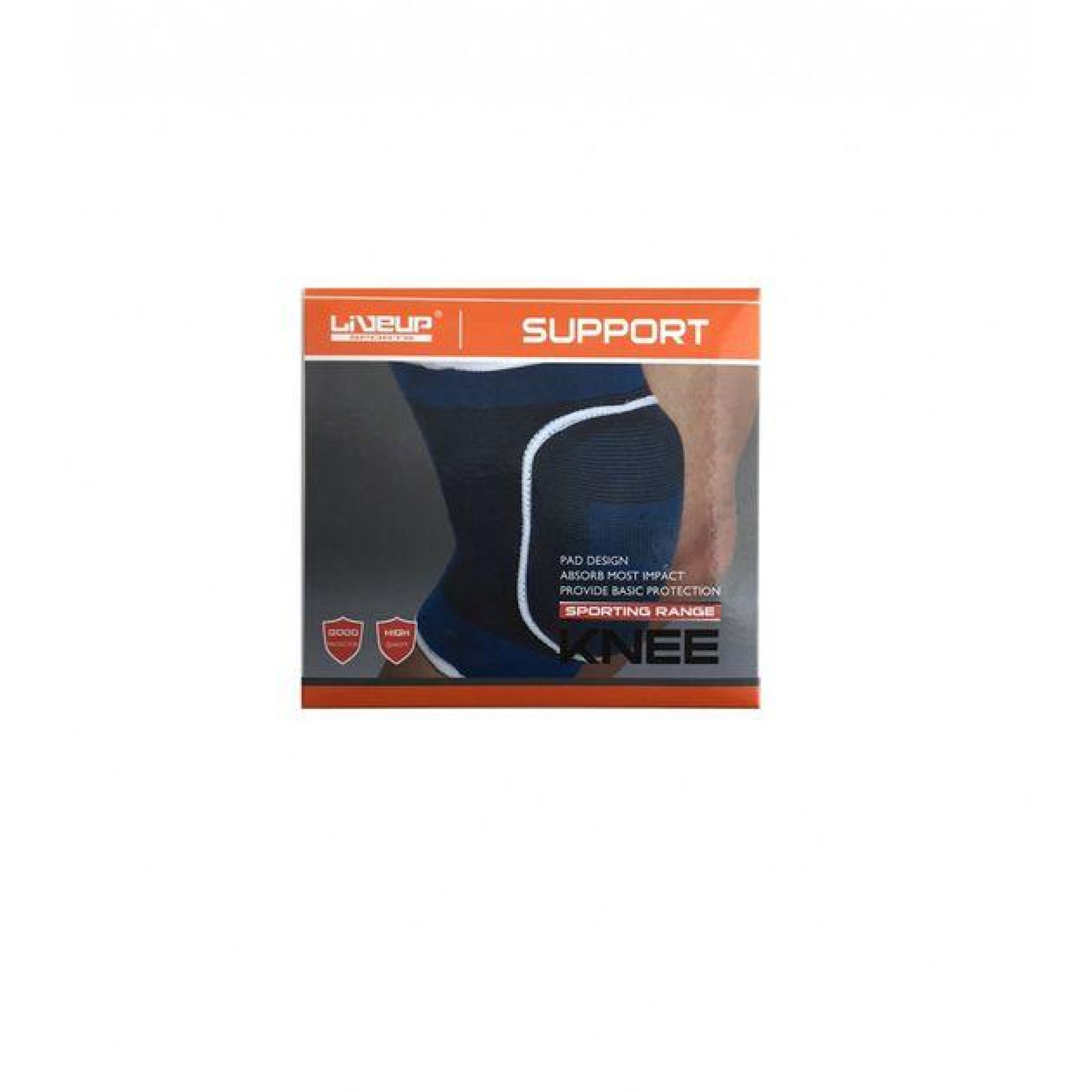 Наколенник защитный LiveUP KNEE SUPPORT синий S/M LS5706-SM - 1 - Robinzon.ua