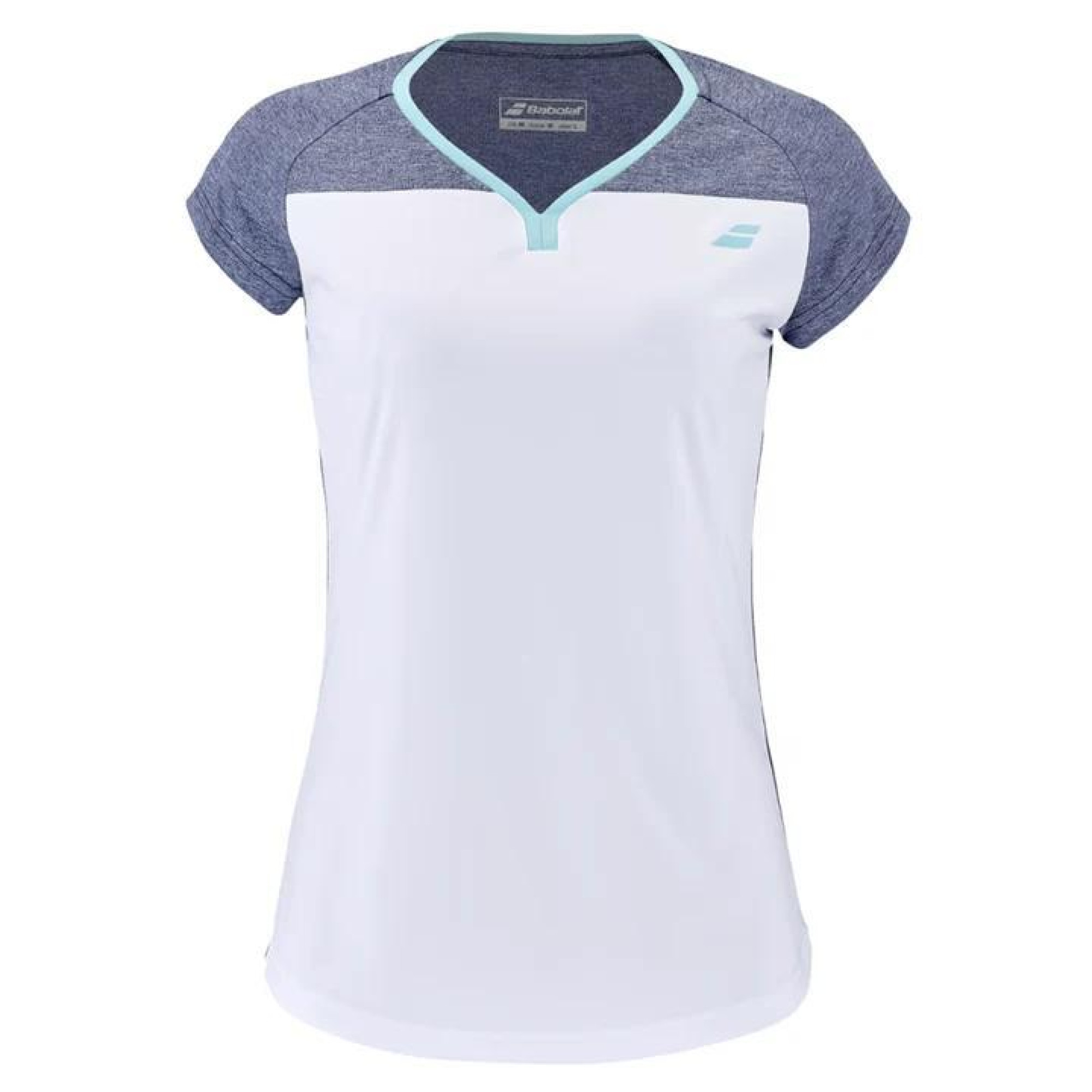 Футболка дит. Babolat PLAY CAP SLEEVE TOP GIRL WHITE/BLUE HEATHER (10-12) 3GTE011-1079 10-12 - Robinzon.ua