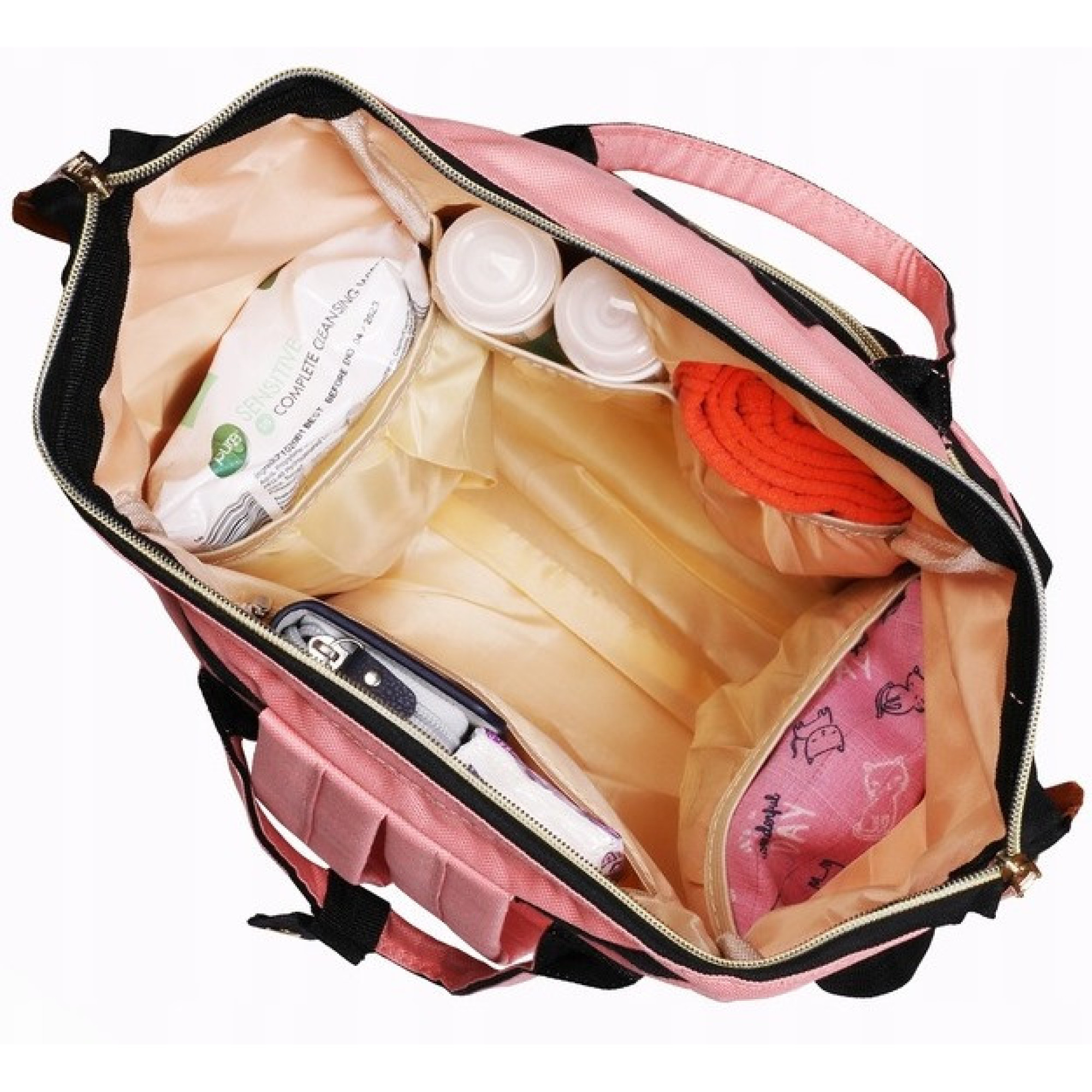 Рюкзак-сумка для мамы 12L Living Traveling Share розовый - 3 - Robinzon.ua