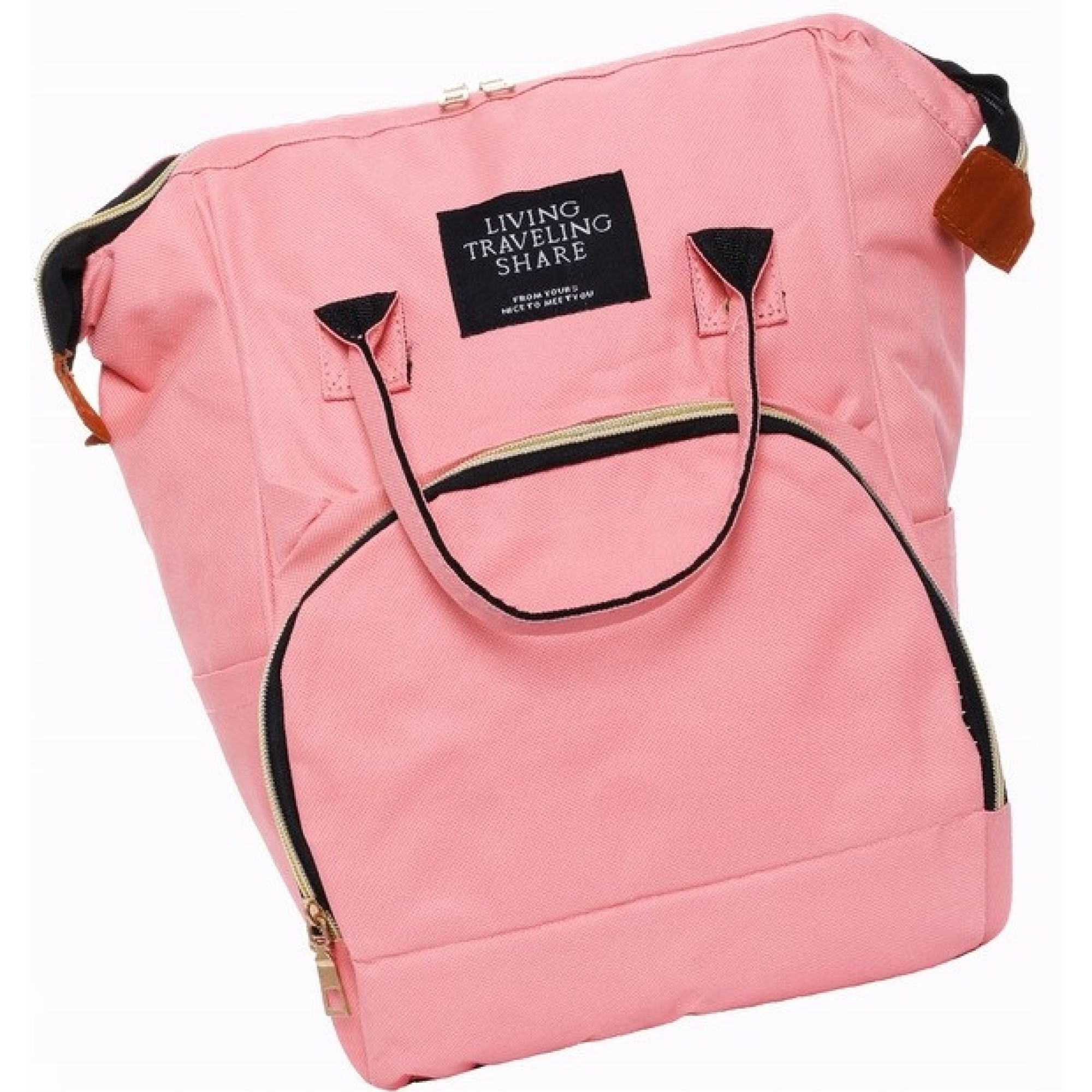 Рюкзак-сумка для мамы 12L Living Traveling Share розовый - 2 - Robinzon.ua
