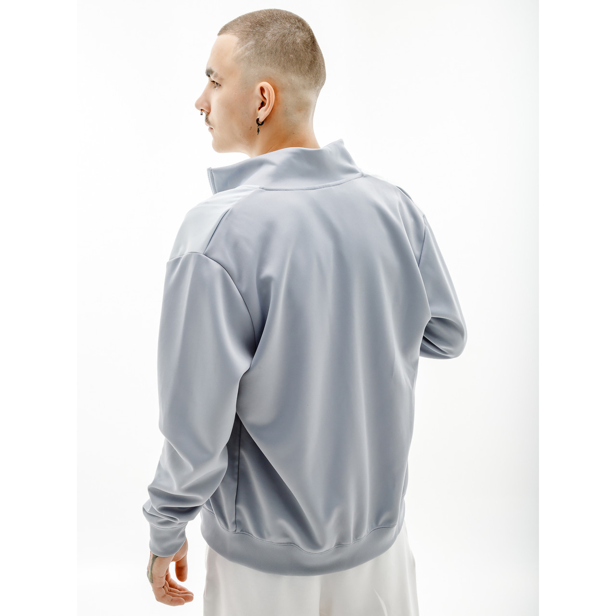Чоловіча Куртка Nike M NSW HYBRID PK TRACKTOP Сірий  M (7dFB1626-043 M) - 4 - Robinzon.ua