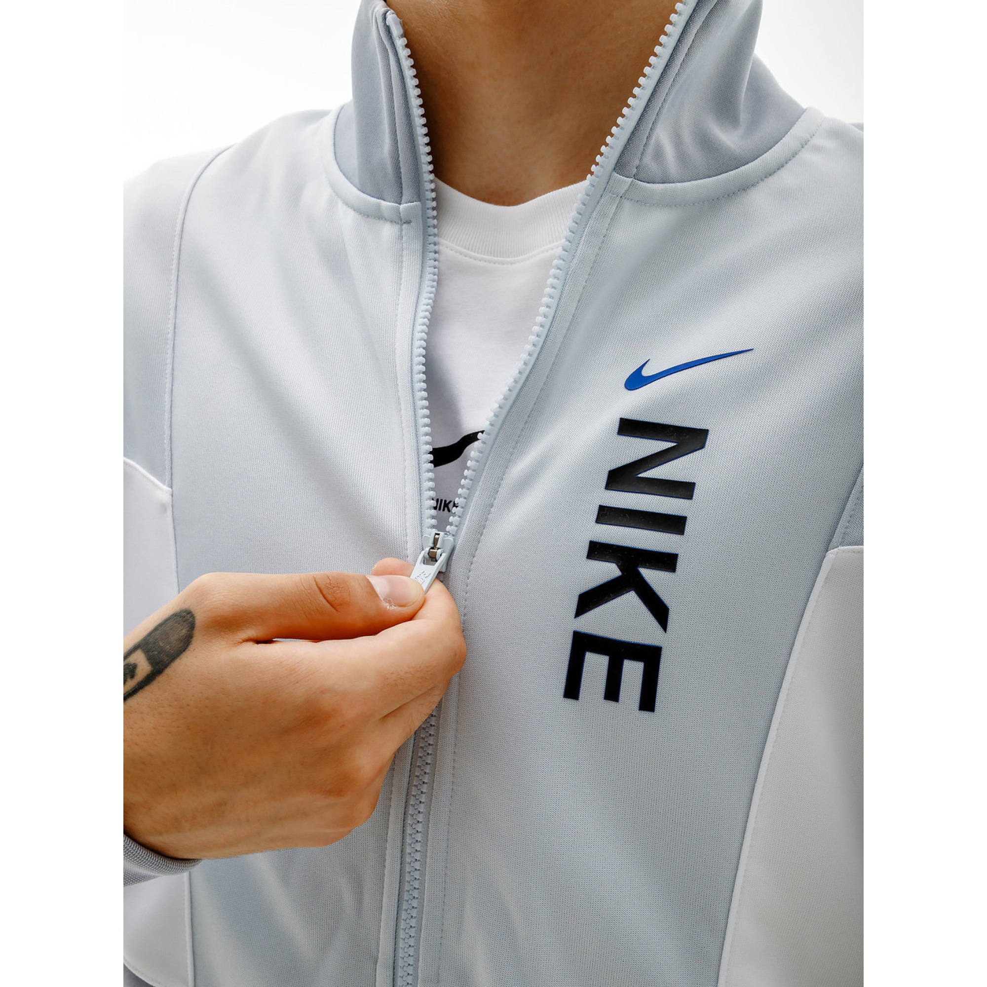 Чоловіча Куртка Nike M NSW HYBRID PK TRACKTOP Сірий  M (7dFB1626-043 M) - 1 - Robinzon.ua