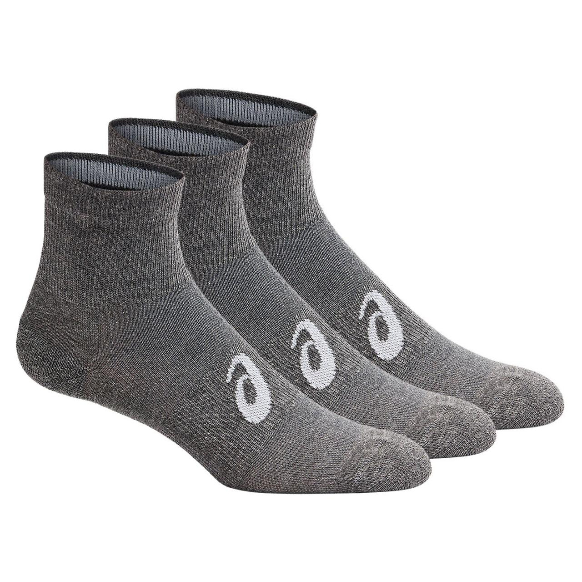 Шкарпетки Asics Quarter Sock 3-pack 35-38 gray 155205-020 - Robinzon.ua