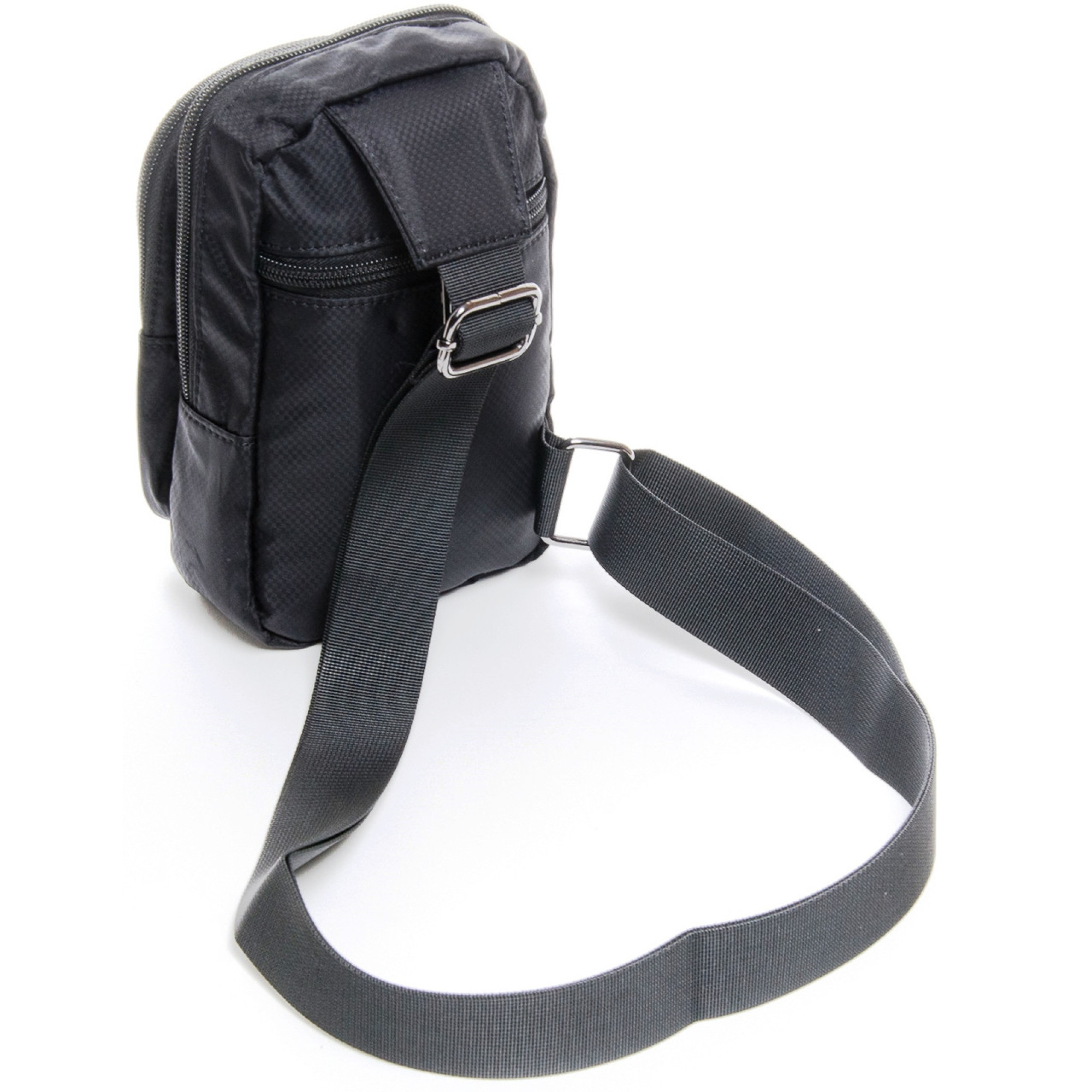 Чоловіча сумка Lanpad чорна - 2 - Robinzon.ua