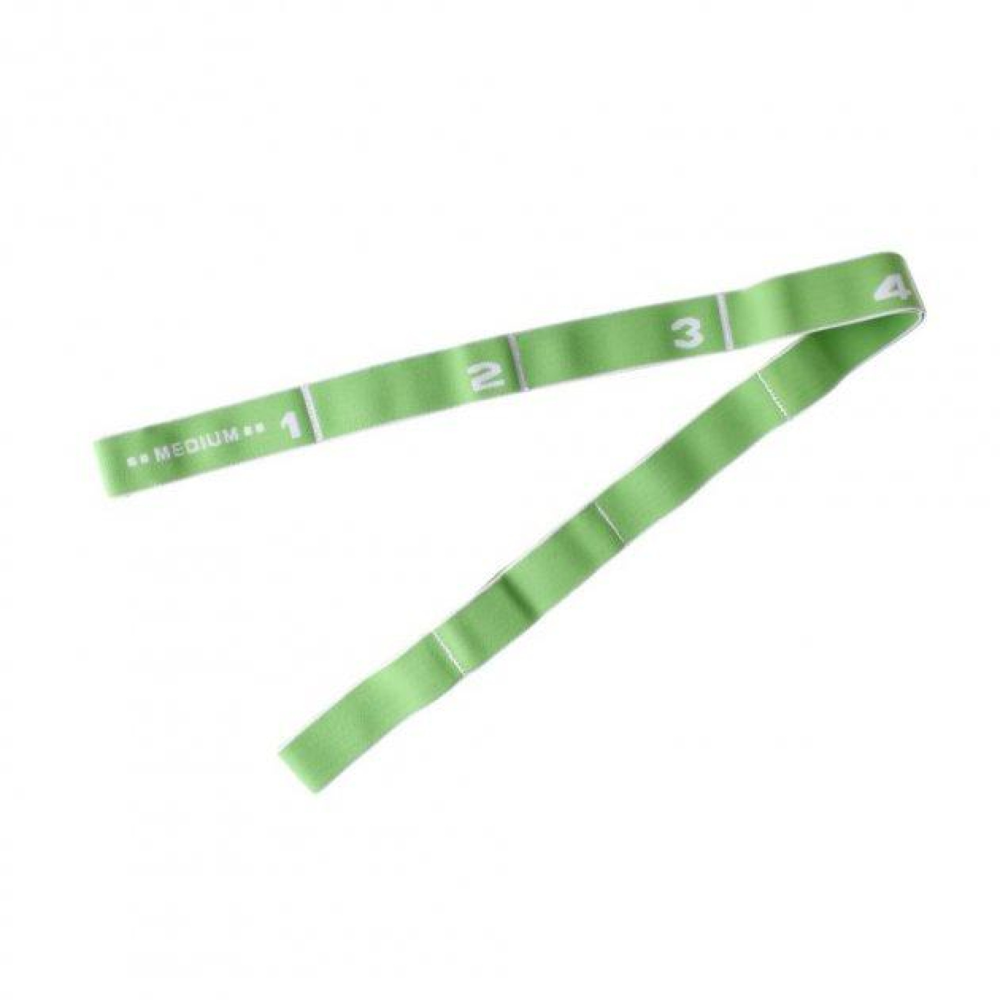 Эспандер с петлями RESISTANCE BAND-MEDIUM Зеленый 90х3,3см (LS3660-M) - 1 - Robinzon.ua