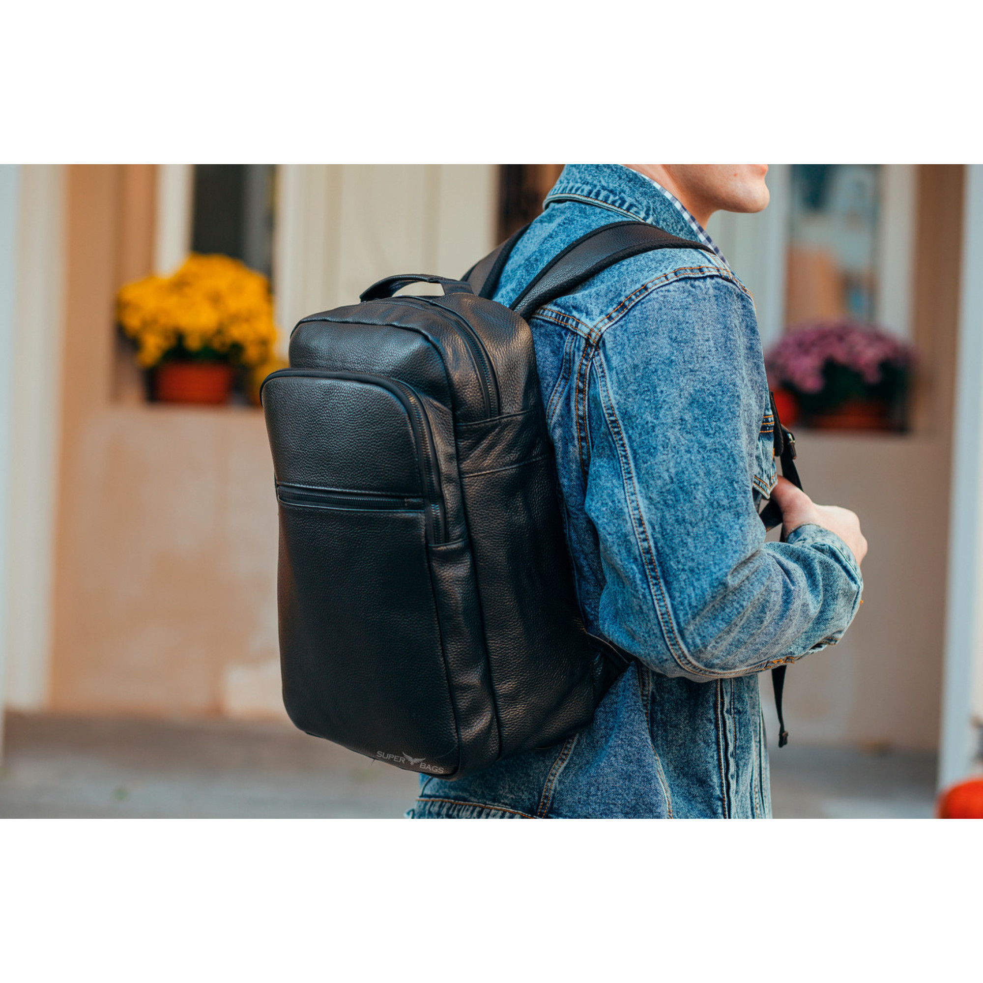 Чоловічий шкіряний рюкзак для поїздок і прогулянок Tiding Bag B72-57357 чорний - 6 Чоловічий шкіряний рюкзак для поїздок і прогулянок Tiding Bag B72-57357 чорний - 6 - Robinzon.ua