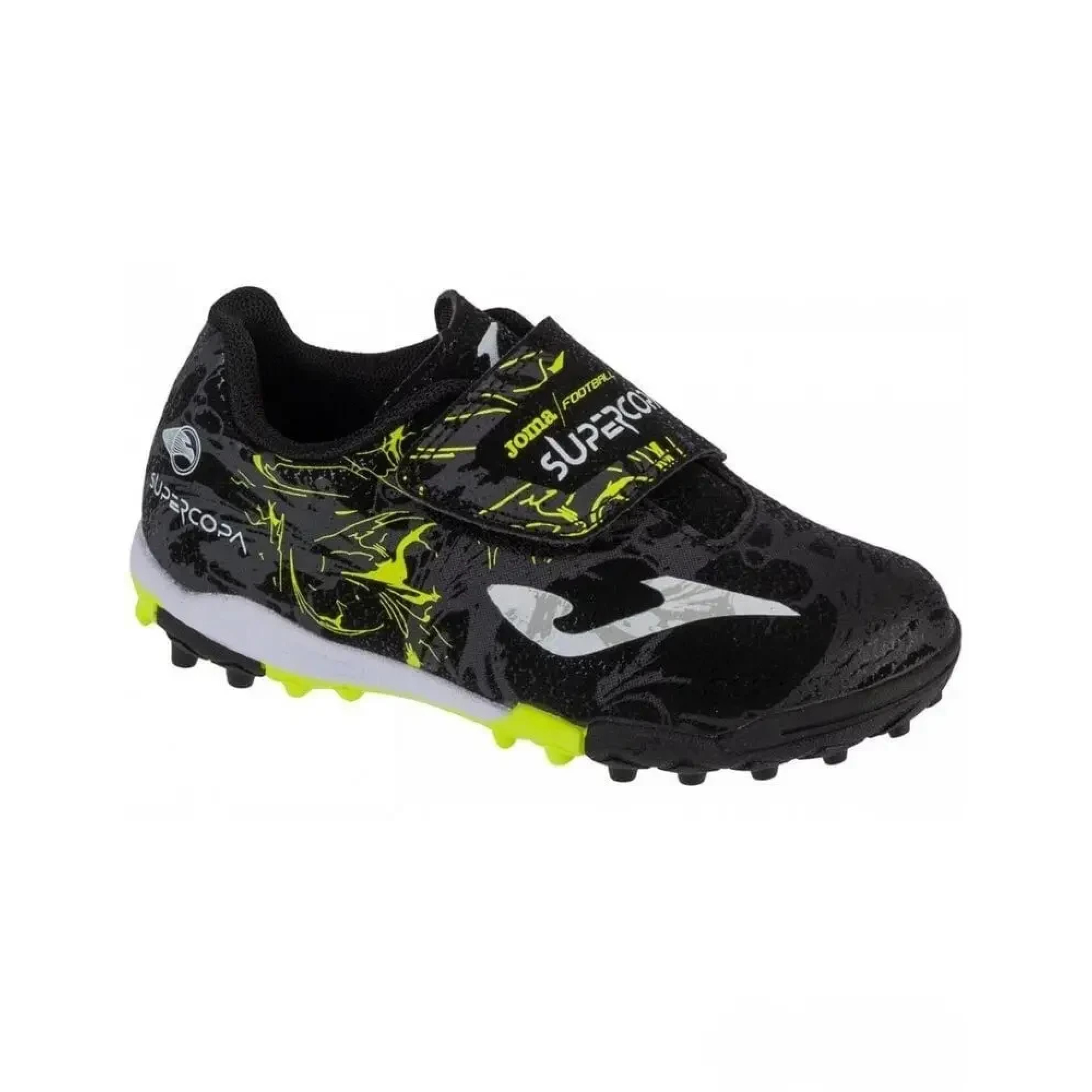 Сороконіжки Joma SUPER COPA чорний, салатовий Діт 34 SCJW2401TFV 34 - Robinzon.ua