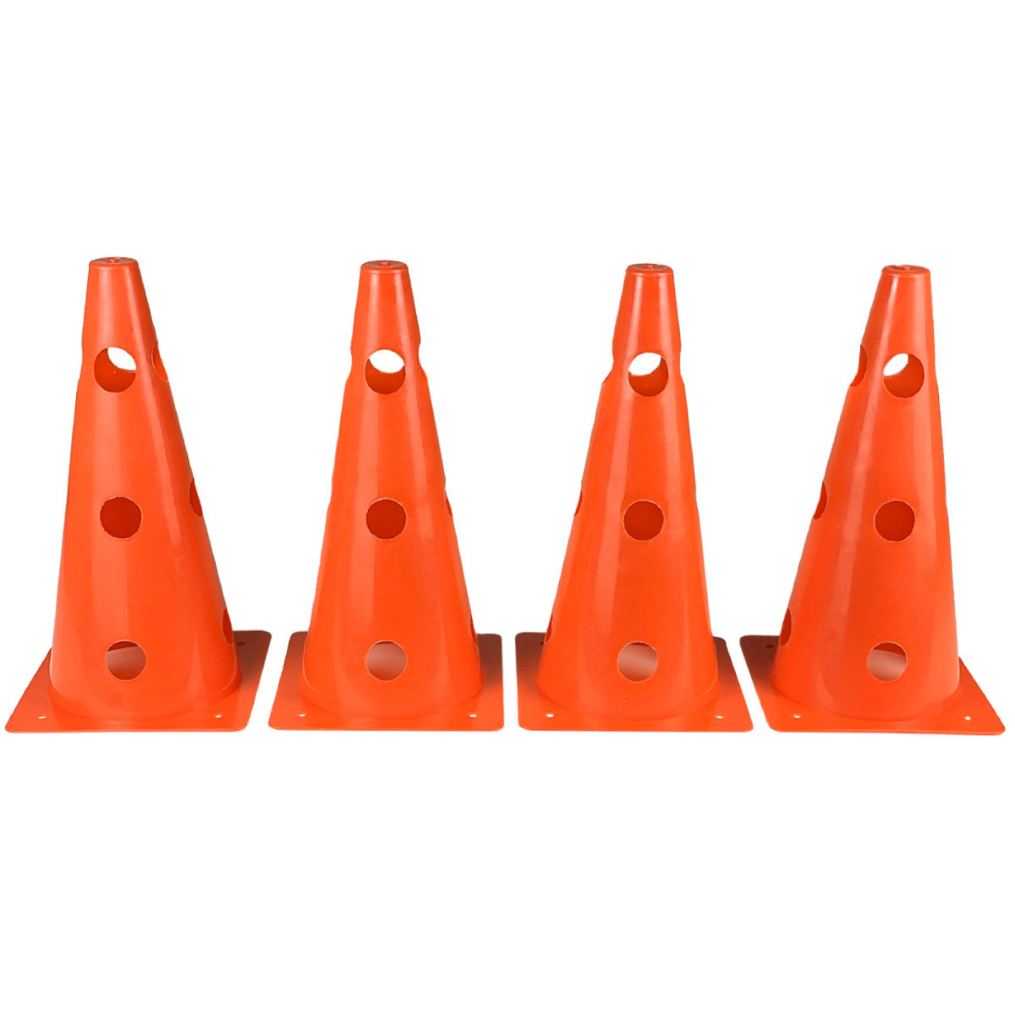 Конуси-фішки спортивні EasyFit 31 см (набір з 4 штук) помаранчеві - Robinzon.ua