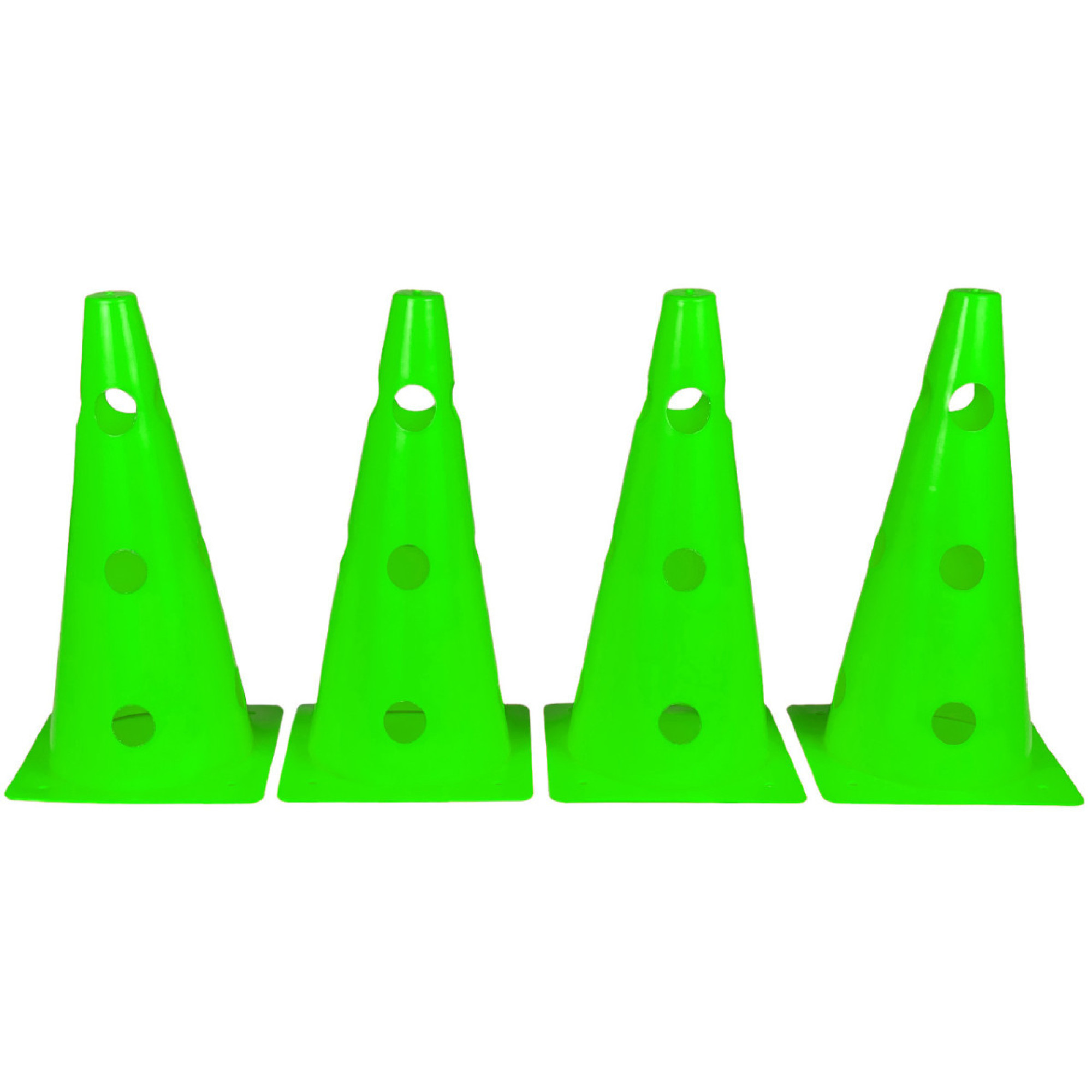 Конуси-фішки спортивні EasyFit 31 см (набір з 4 штук) зелені - Robinzon.ua