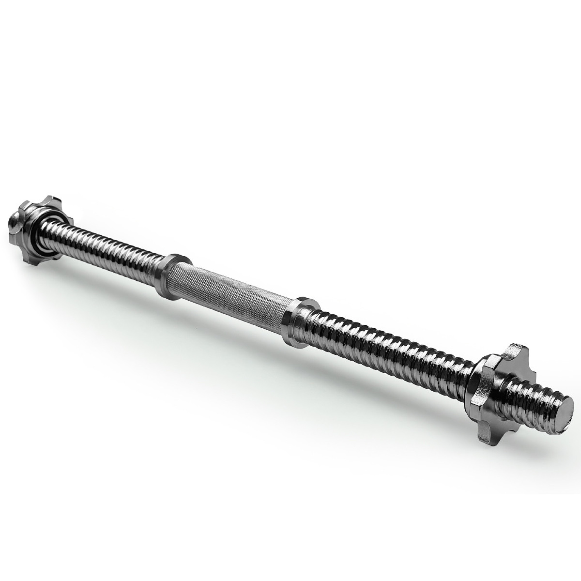 Гантельний гриф EasyFit 50 см &Oslash; 25 мм хромований - Robinzon.ua