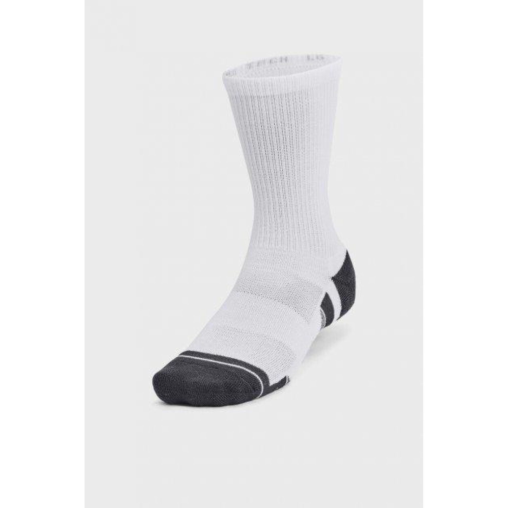 Шкарпетки UA Performance Tech 3pk Crew Білий XL (1379512-100 XL) - 2 - Robinzon.ua