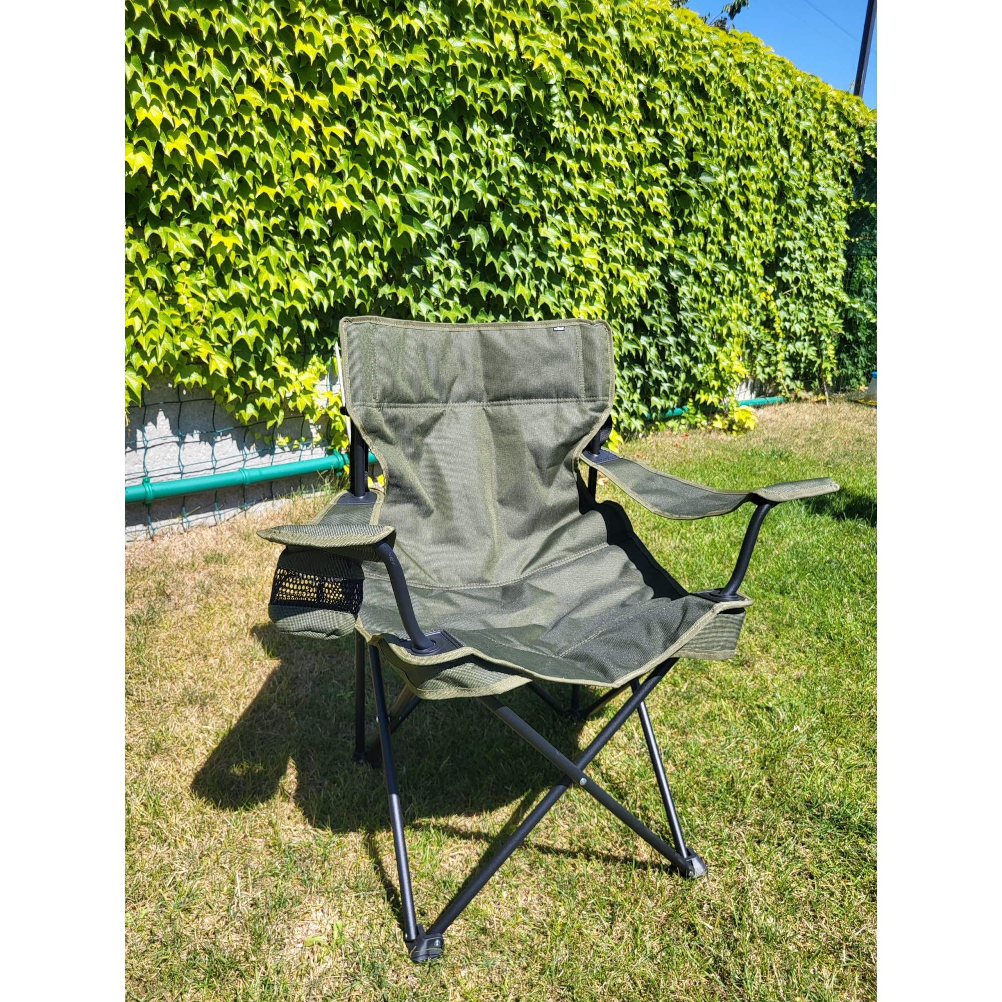 Крісло "Вояж-комфорт" d16 мм (Зелений Меланж) - 2 - Robinzon.ua