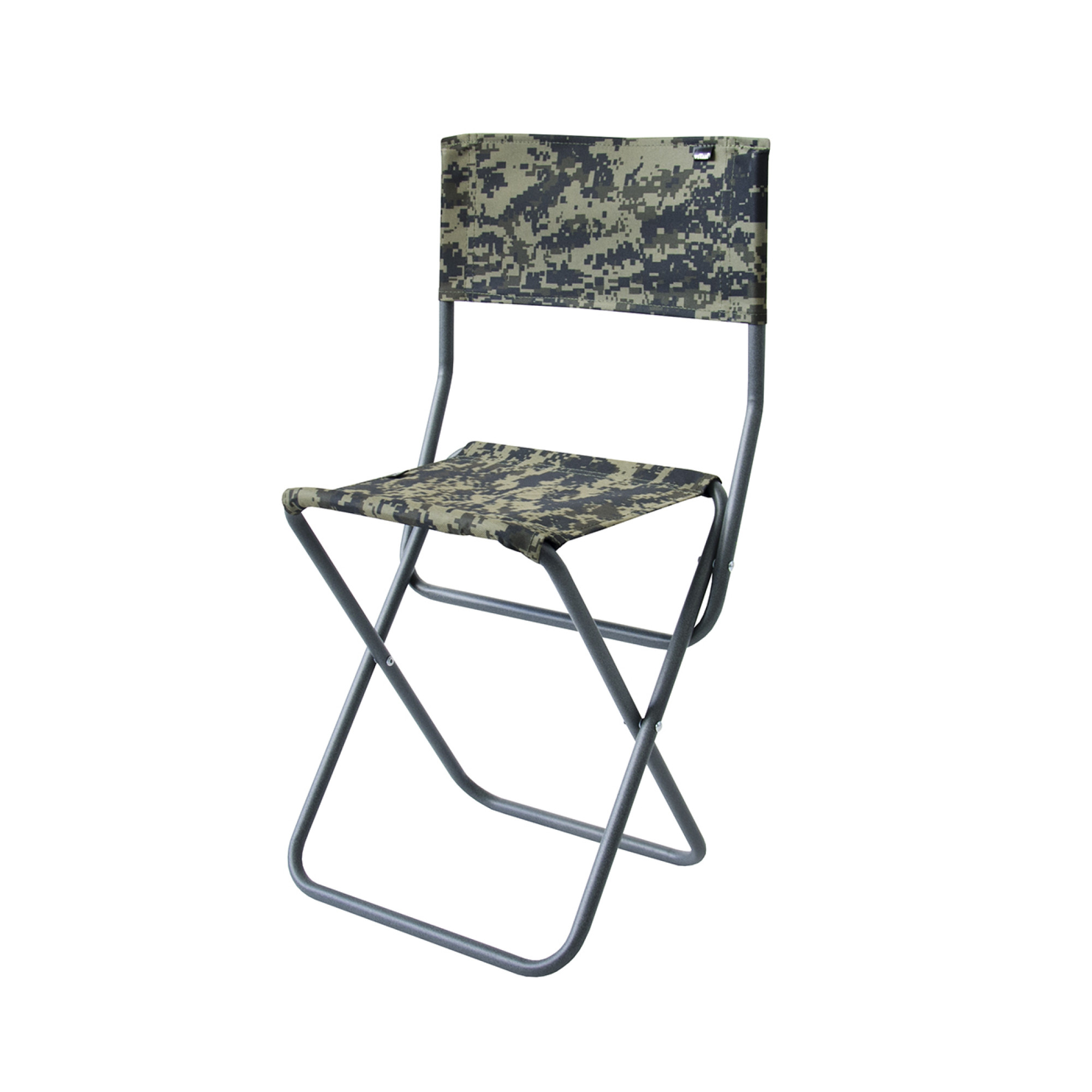 Стілець "Рибак Економ зі спинкою" d16 мм (Оксфорд, Камуфляж) - Robinzon.ua