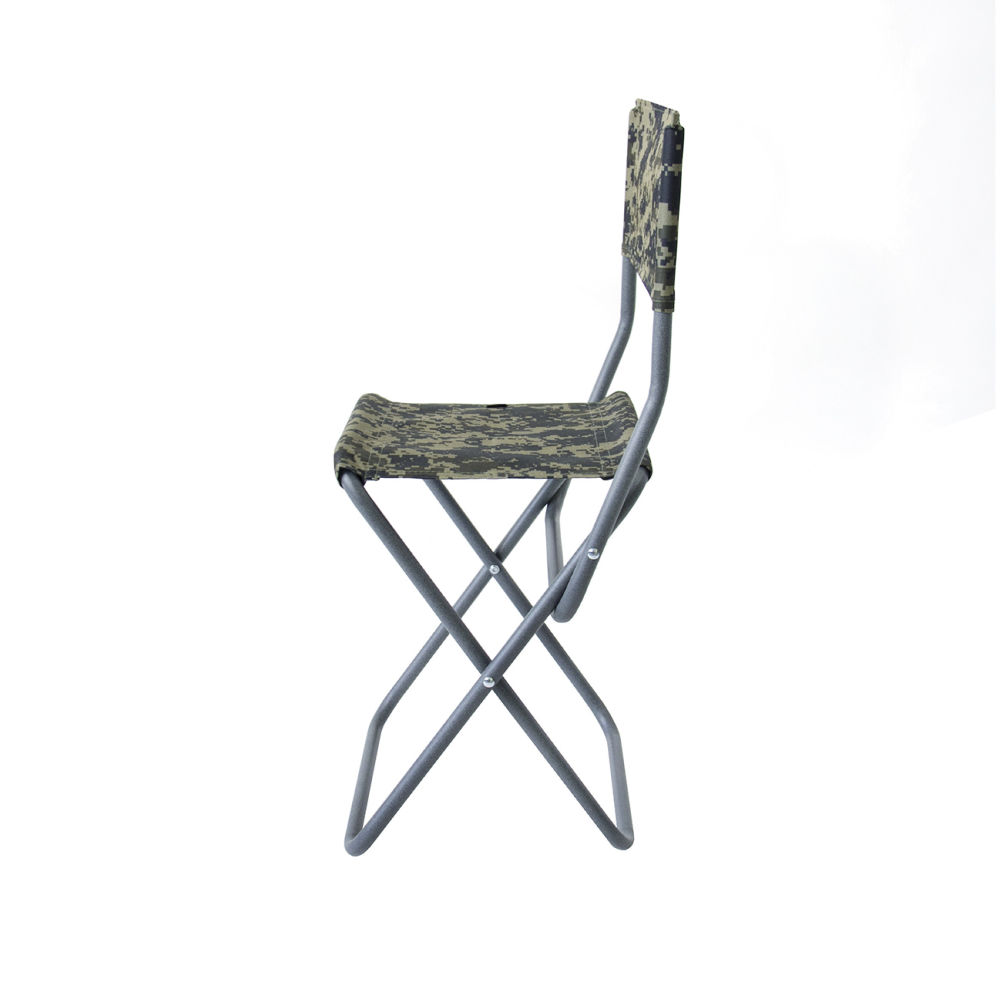 Стілець "Рибак Економ зі спинкою" d16 мм (Оксфорд, Камуфляж) - 2 - Robinzon.ua