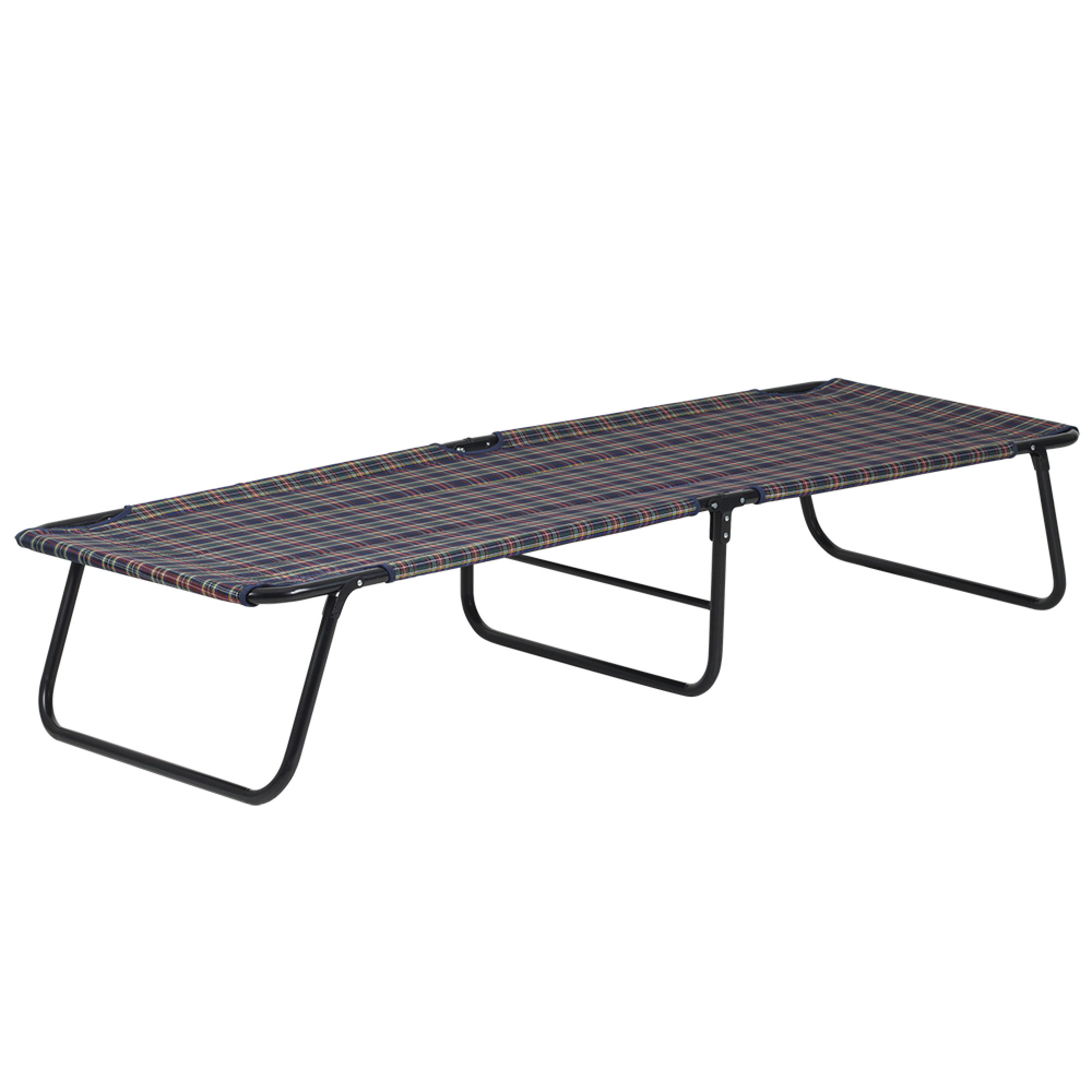 Розкладушка "Стандарт" Шотландка d25 мм (утеплена синтепоном). - Robinzon.ua