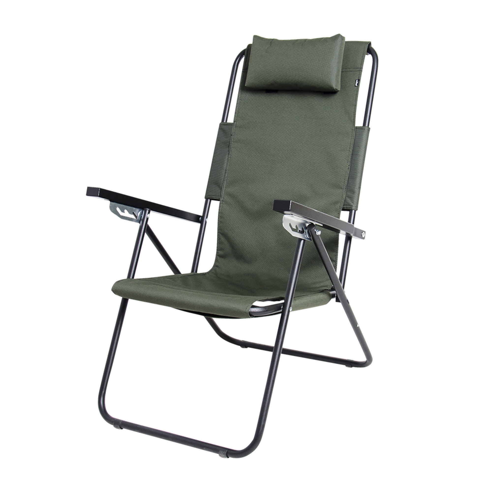 Крісло-лежак "Ясень" d20 мм (зелений меланж). - Robinzon.ua