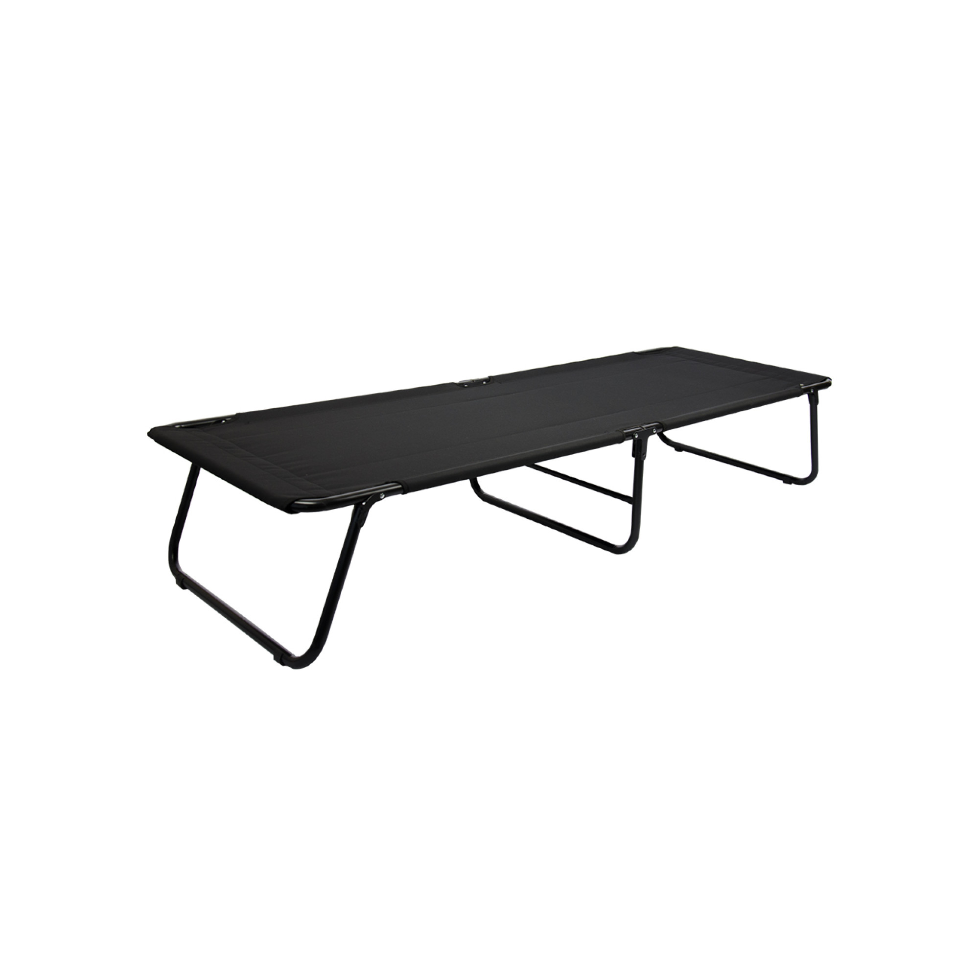 Розкладушка "Стандарт утеплена" d25 мм (чорний оксфорд). - Robinzon.ua