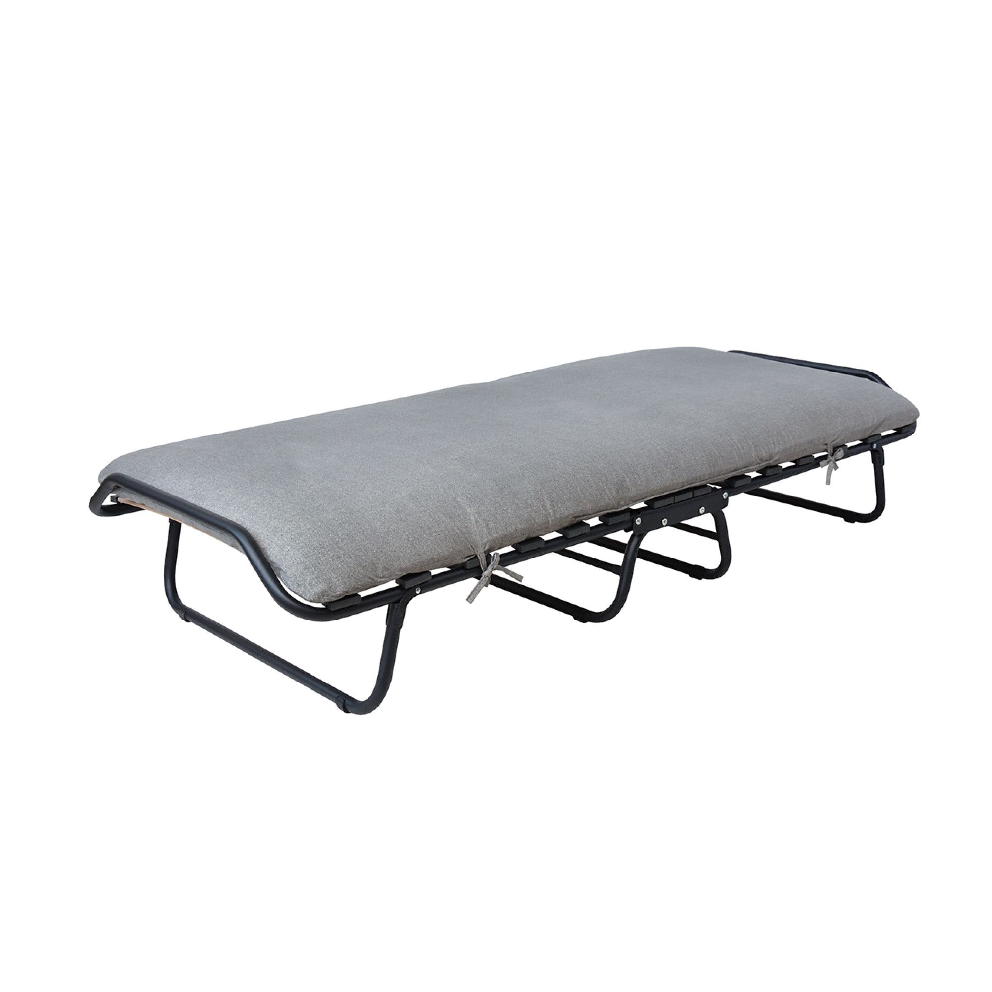 Ліжко на ламелях d25 мм (Бязь, Сіра) - Robinzon.ua