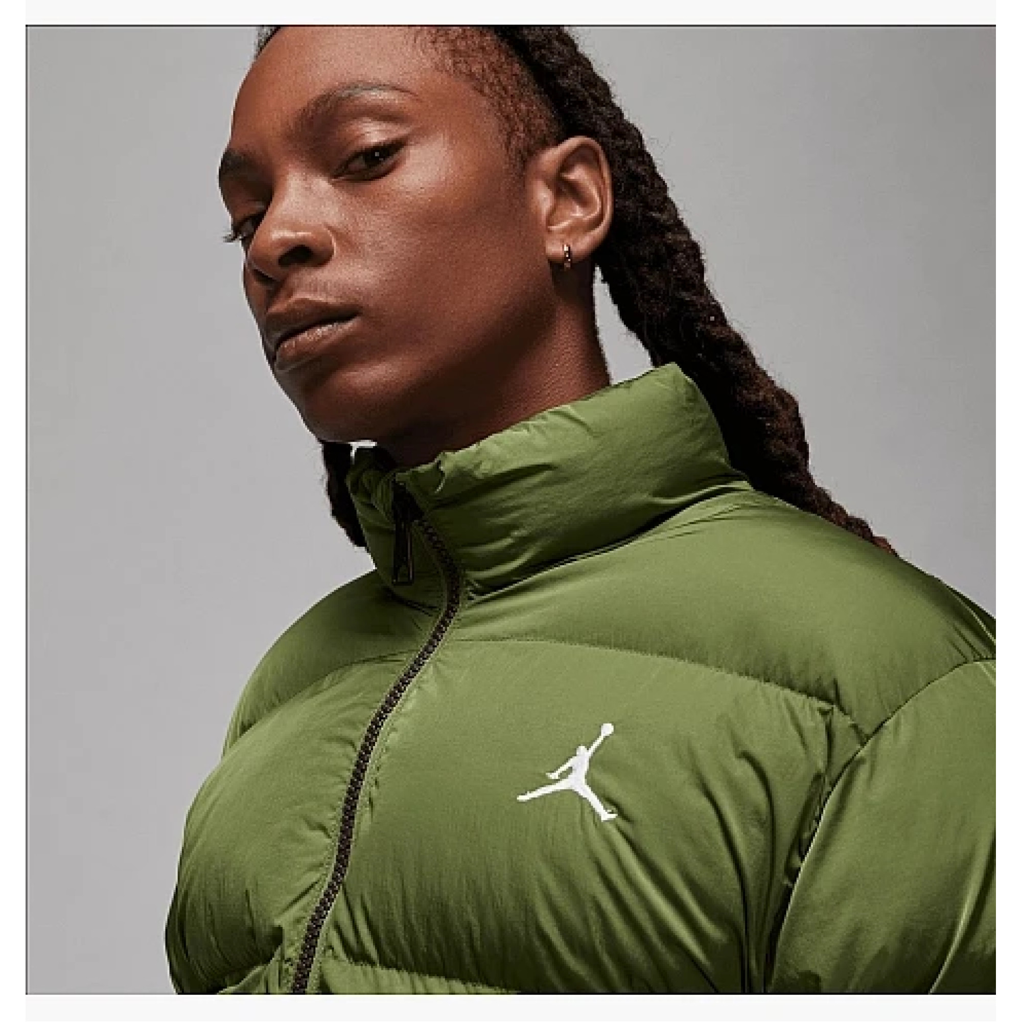 Чоловіча Куртка JORDAN M J ESS POLY PUFFER JKT Зелений M (7dFB7331-340 M) - 3 - Robinzon.ua