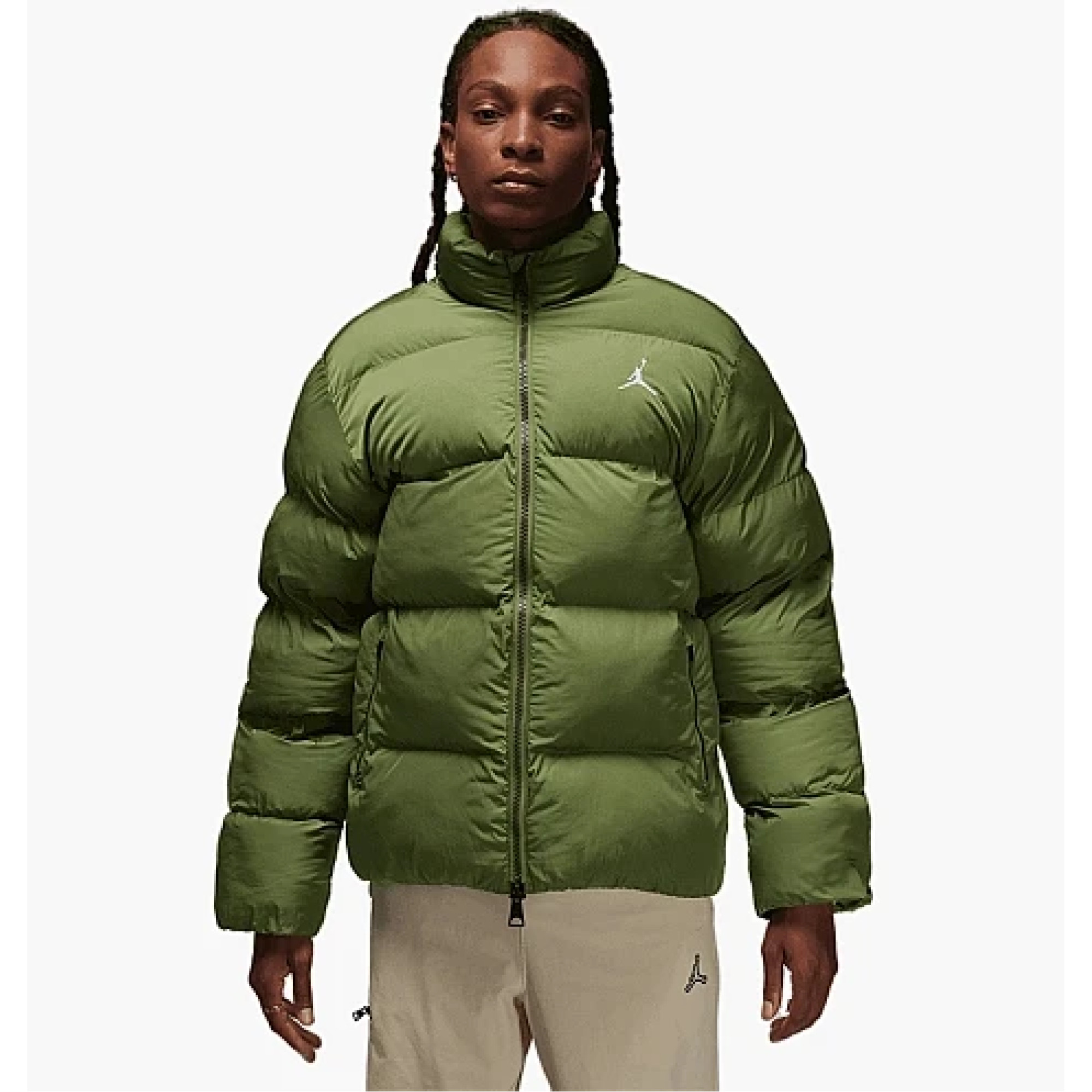 Чоловіча Куртка JORDAN M J ESS POLY PUFFER JKT Зелений S (7dFB7331-340 S) - Robinzon.ua