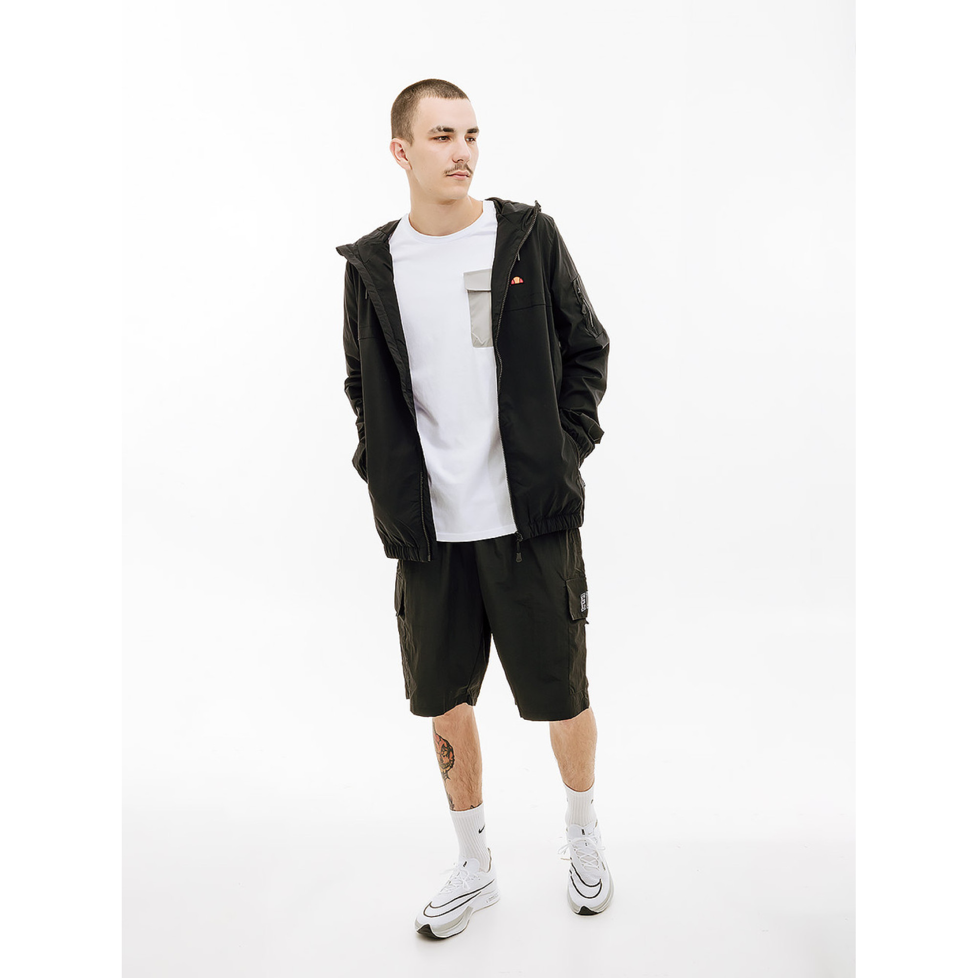 Чоловіча Куртка Ellesse Battalio FZ Jacket Чорний M (7dSHV20518-011 M) - 4 - Robinzon.ua