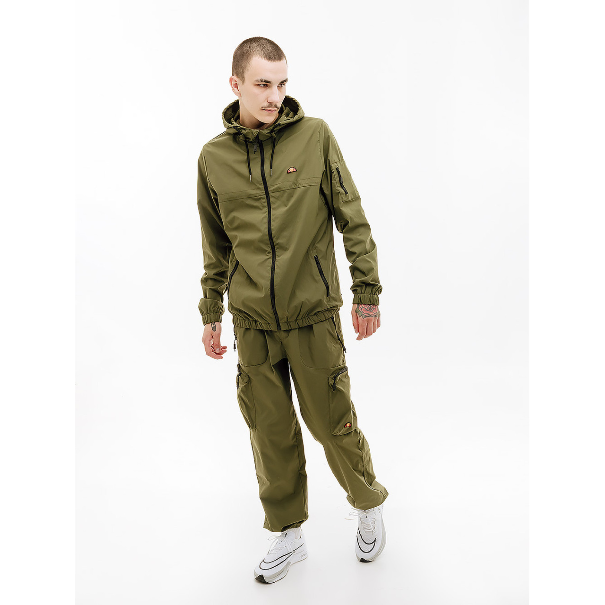 Чоловіча Куртка Ellesse Battalio FZ Jacket Хакі S (7dSHV20518-506 S) - 4 - Robinzon.ua