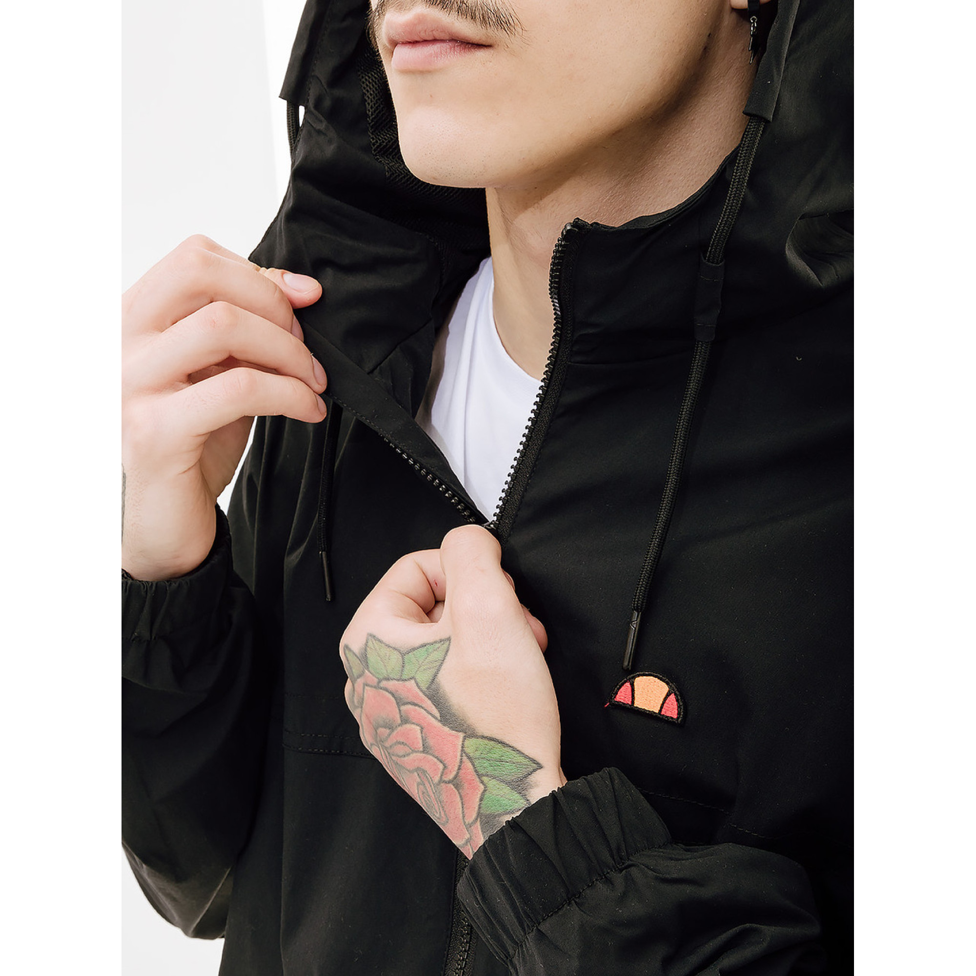 Чоловіча Куртка Ellesse Battalio FZ Jacket Чорний L (7dSHV20518-011 L) - 2 - Robinzon.ua