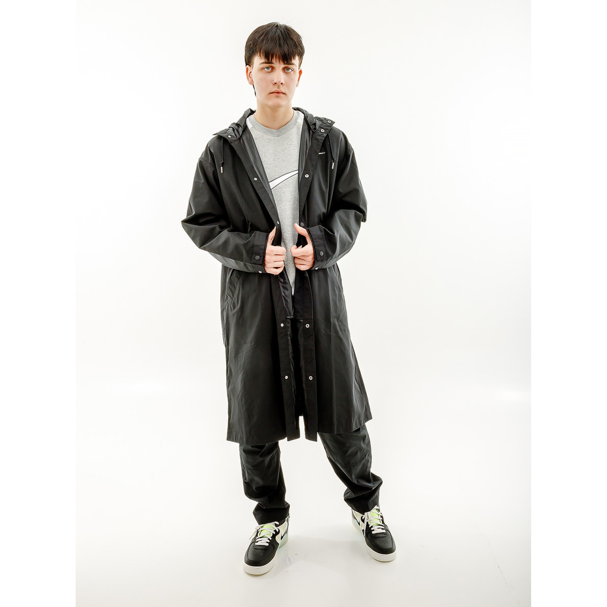 Чоловіча Куртка Nike SWOOSH PARKA Чорний M (7dFD2869-010 M) - Robinzon.ua