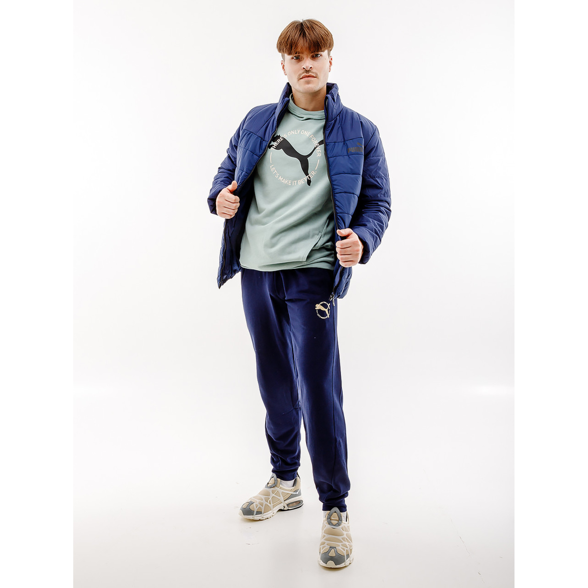Чоловіча Куртка PUMA ESS+ Padded Jacket Синій XL (7d84934906 XL) - 3 - Robinzon.ua