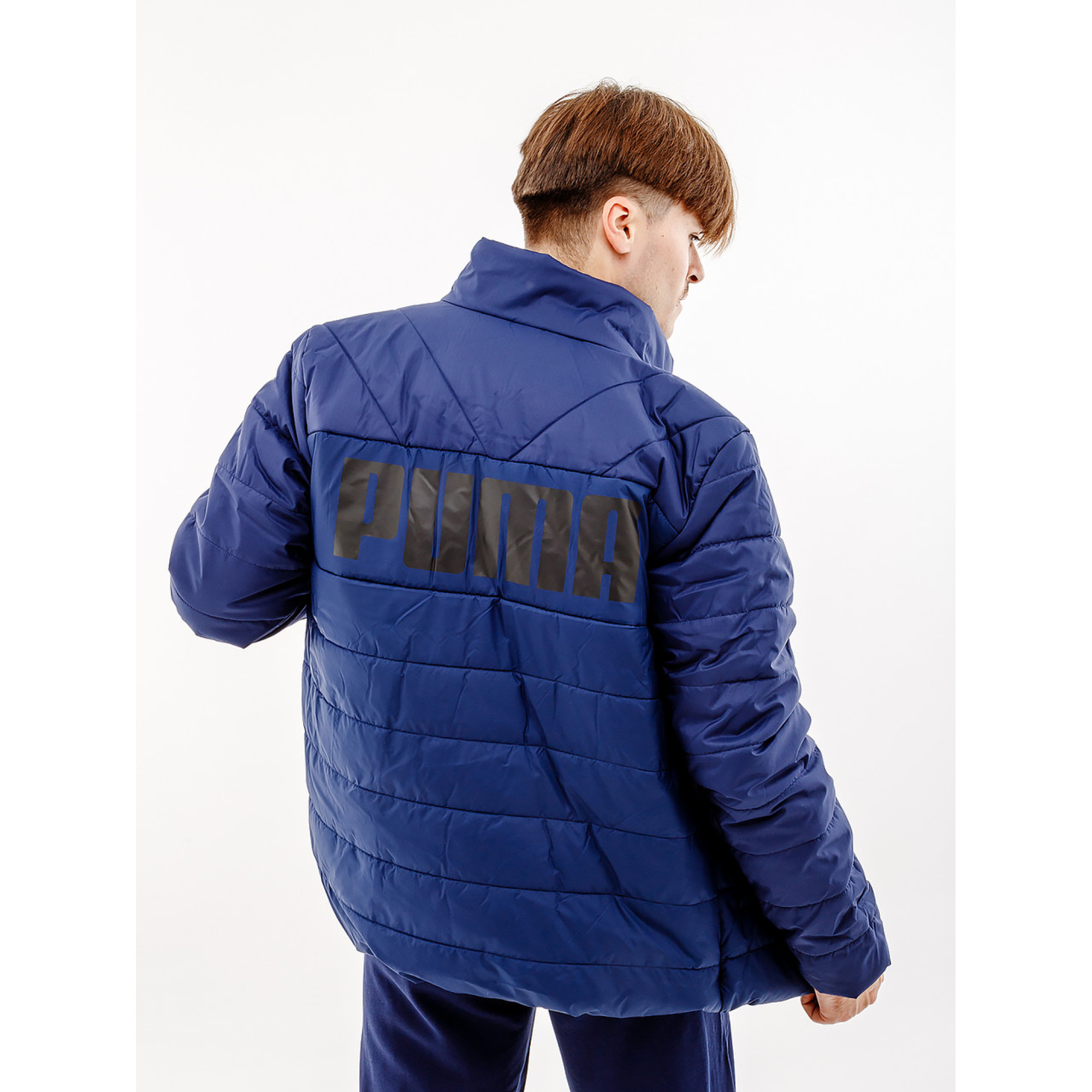 Чоловіча Куртка PUMA ESS+ Padded Jacket Синій XL (7d84934906 XL) - 1 - Robinzon.ua
