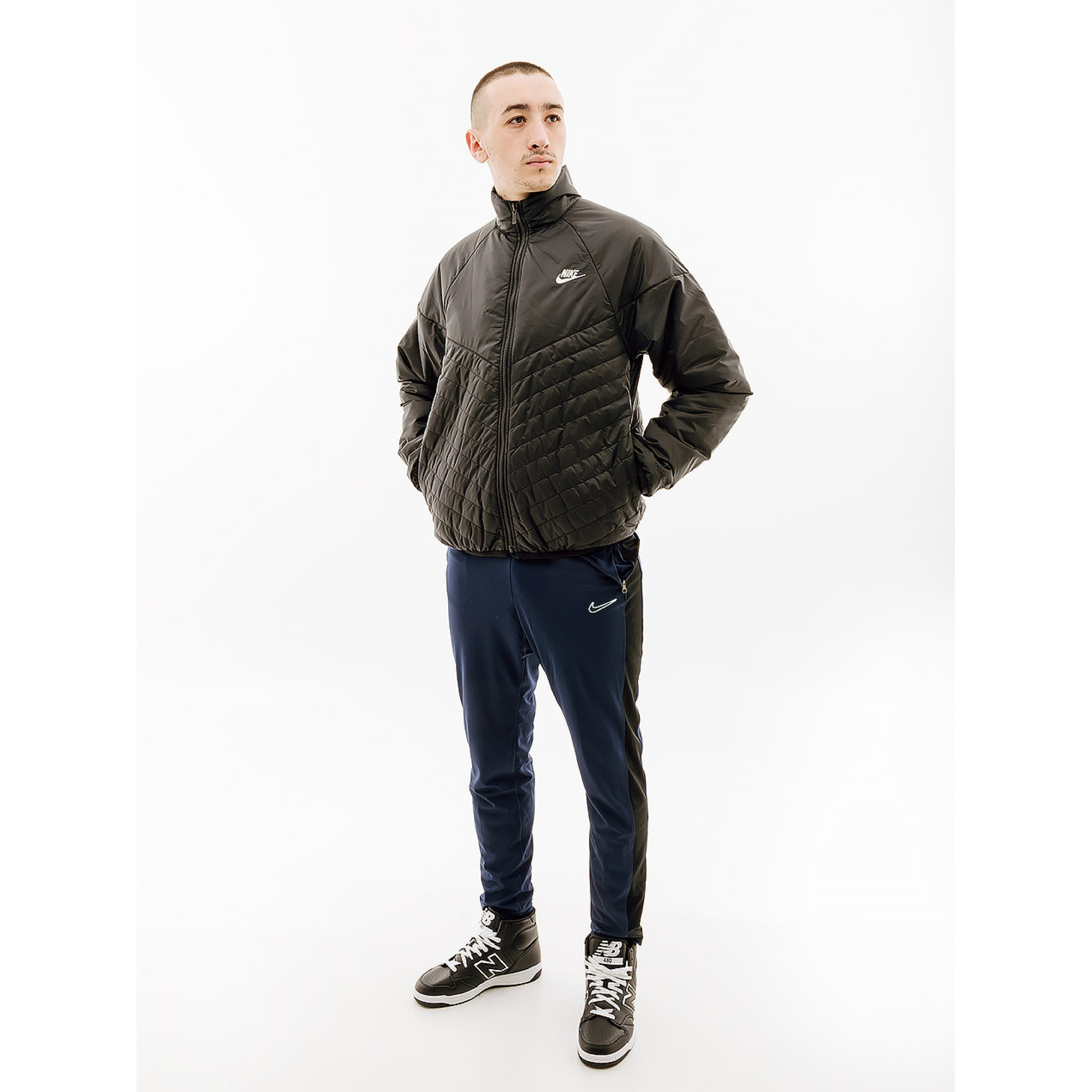 Чоловіча Куртка Nike MIDWEIGHT PUFFER Чорний M (7dFB8195-010 M) - 4 - Robinzon.ua