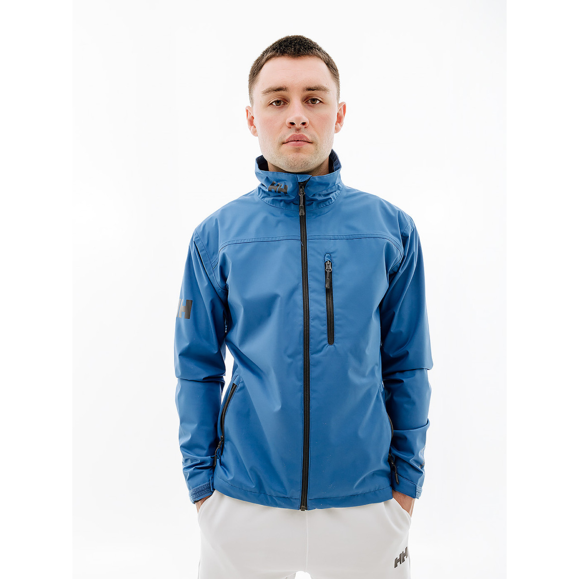Чоловіча Куртка HELLY HANSEN CREW JACKET Блакитний L (7d30263-636 L) - Robinzon.ua